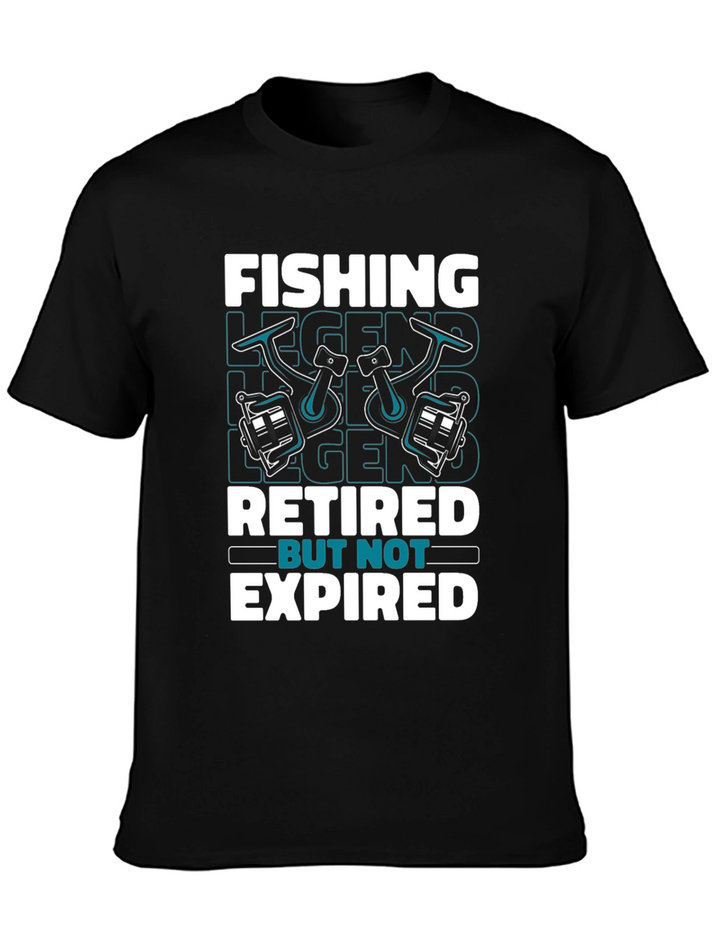 Fishing Legend Retired But Not Expired T-Shirt