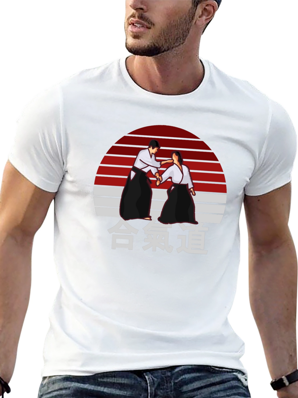 Aikido T-Shirt - Japanese Martial Arts Design