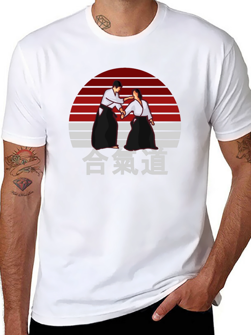 Aikido T-Shirt - Japanese Martial Arts Design