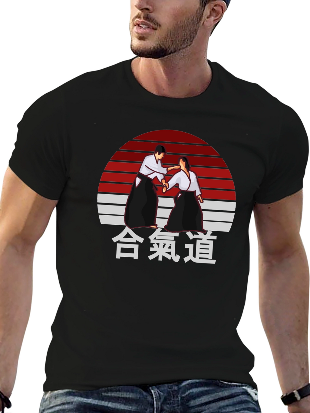 Aikido T-Shirt - Japanese Martial Arts Design