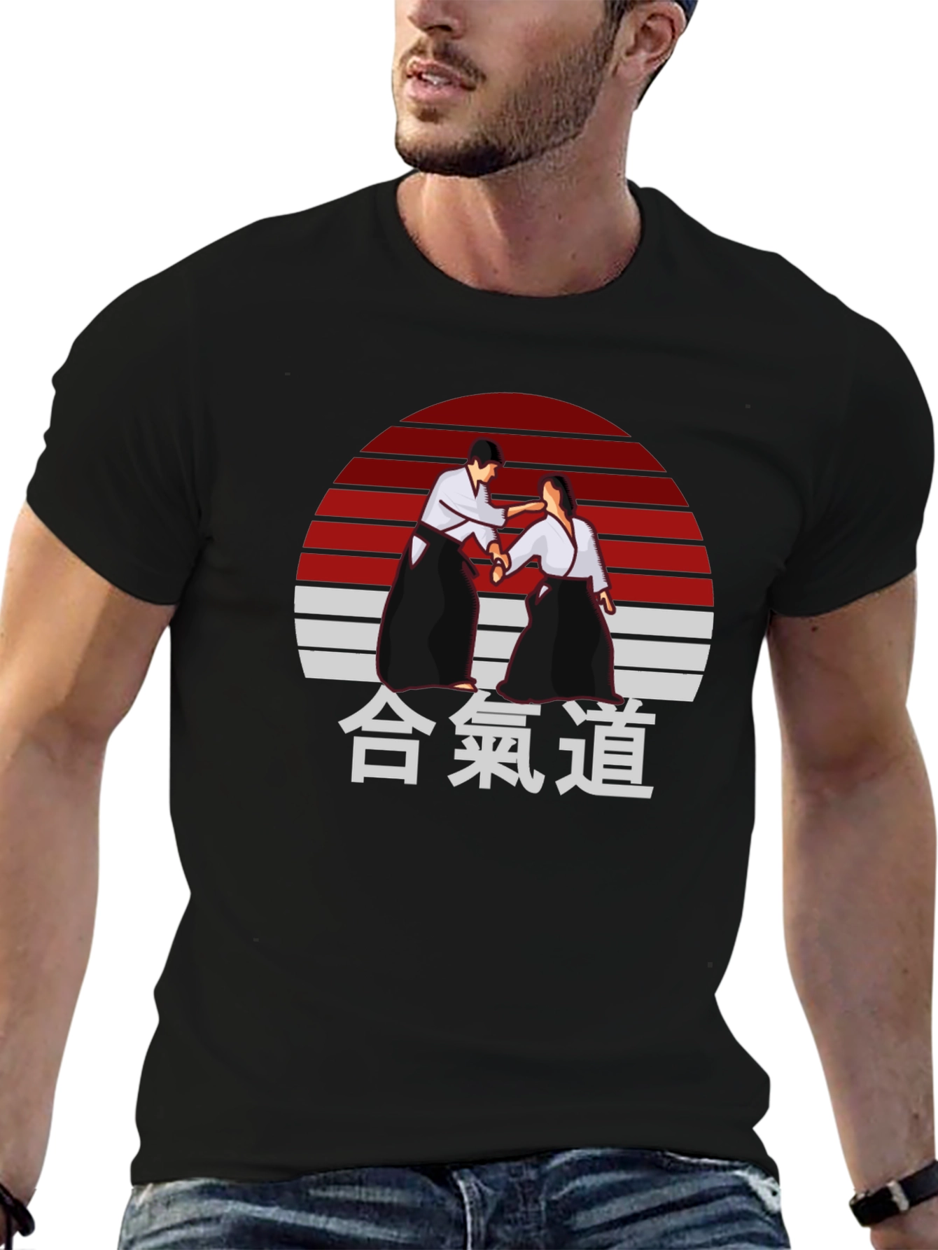 Aikido T-Shirt - Japanese Martial Arts Design