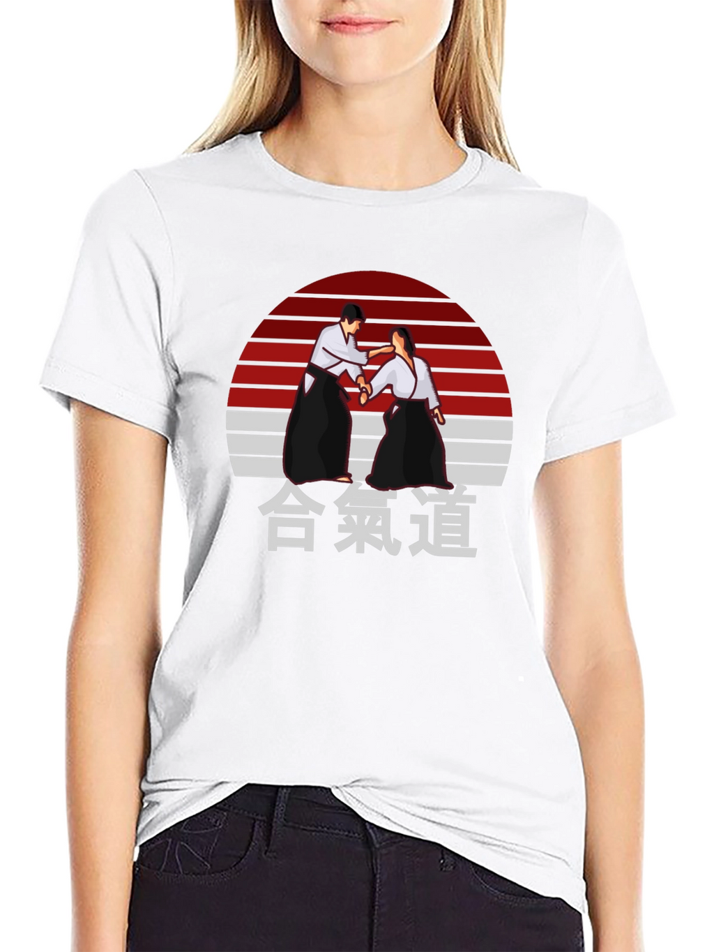 Aikido T-Shirt - Japanese Martial Arts Design