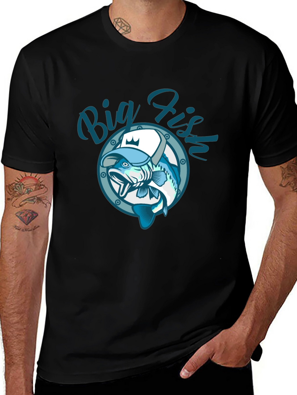 Big Fish Graphic T-Shirt - Angler Style