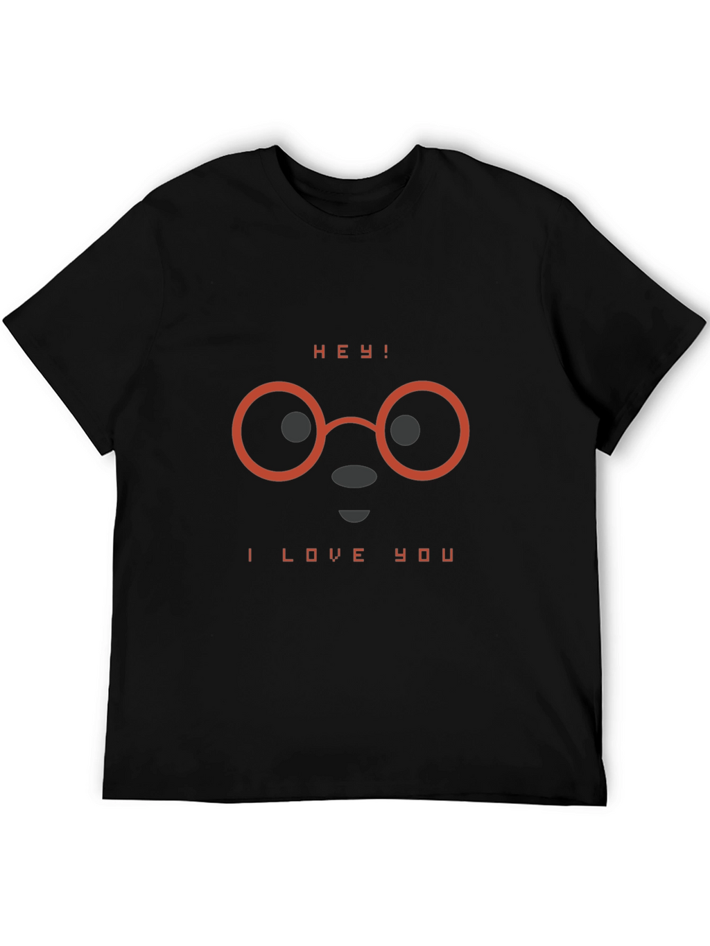 Hey! I Love You T-Shirt - Stylish Graphic Tee