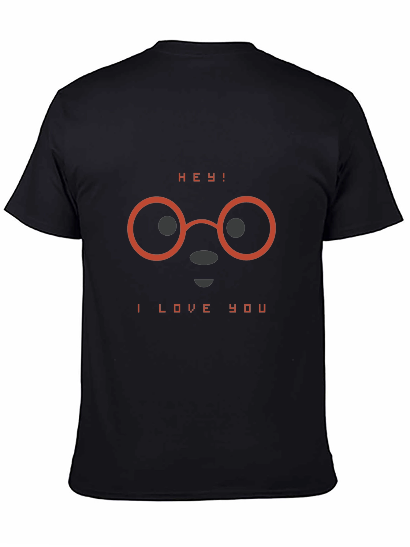 Hey! I Love You T-Shirt - Stylish Graphic Tee