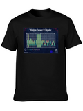 Alaskan Foragers Calendar Black T-Shirt