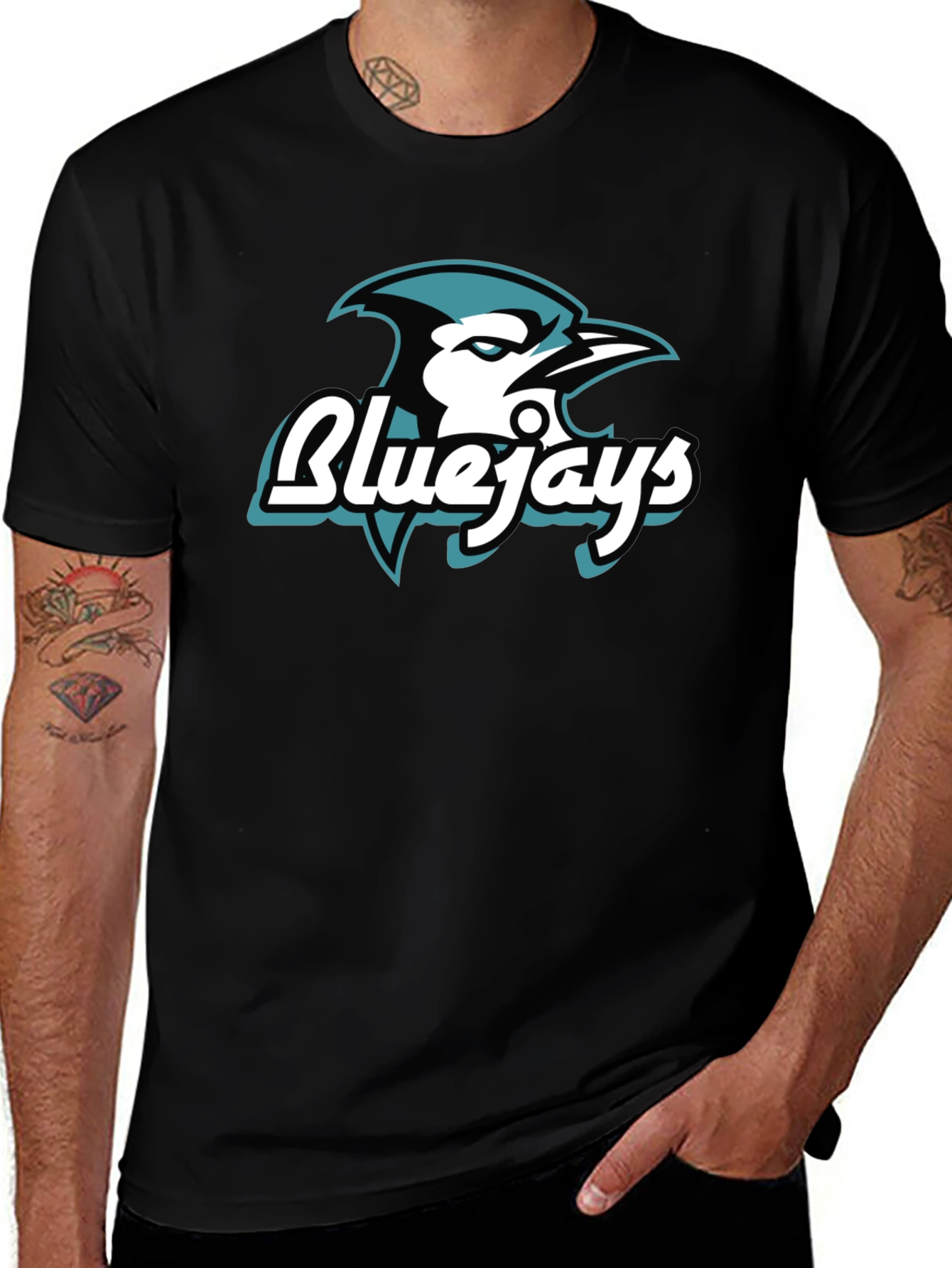 Blue Jays Graphic T-Shirt - Black