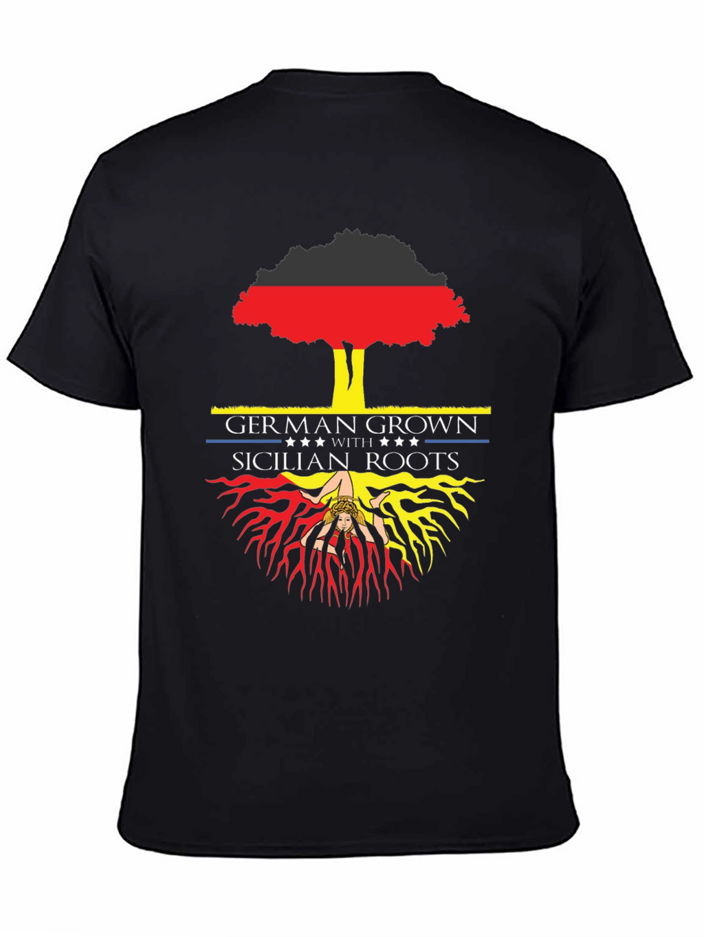 German Grown Sicilian Roots Graphic Tee