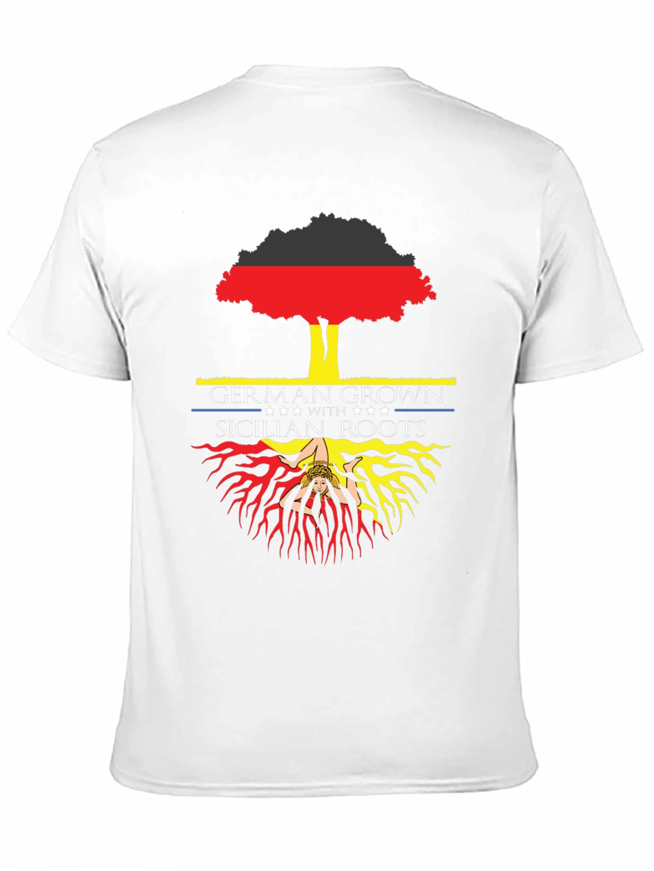 German Grown Sicilian Roots Graphic Tee