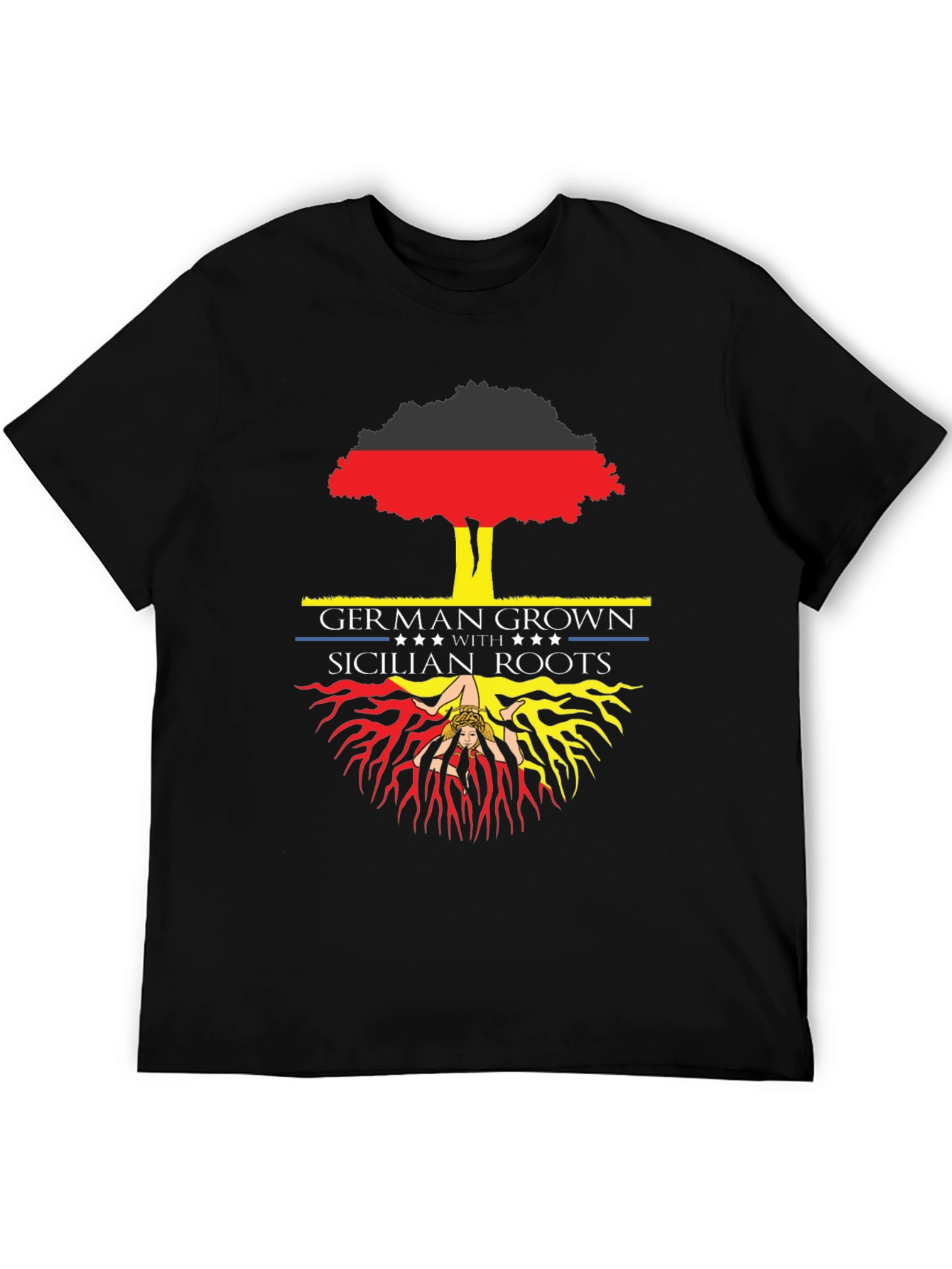 German Grown Sicilian Roots Graphic Tee