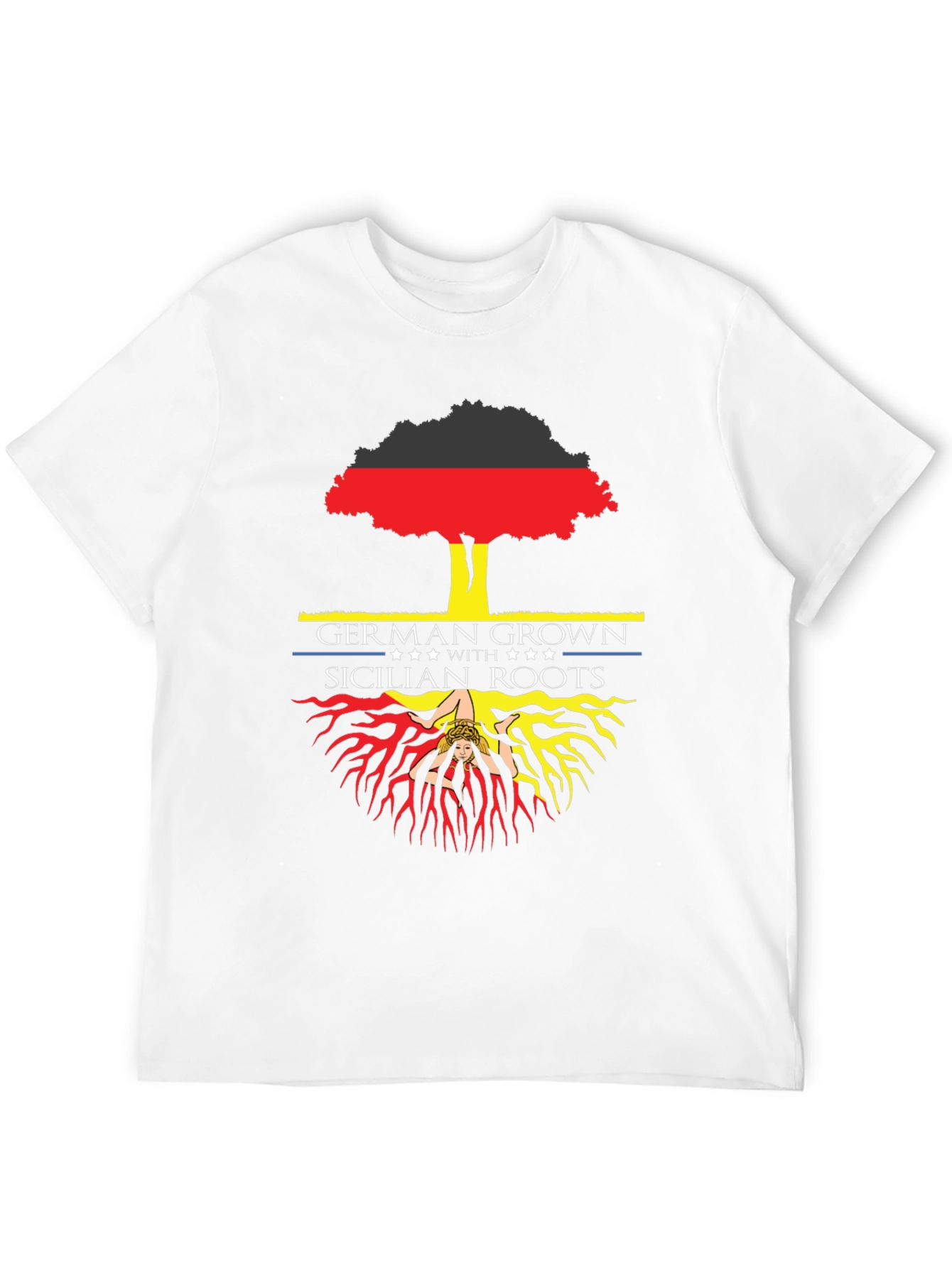 German Grown Sicilian Roots Graphic Tee