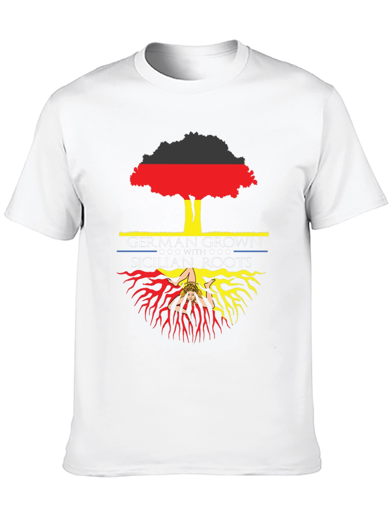 German Grown Sicilian Roots Graphic Tee