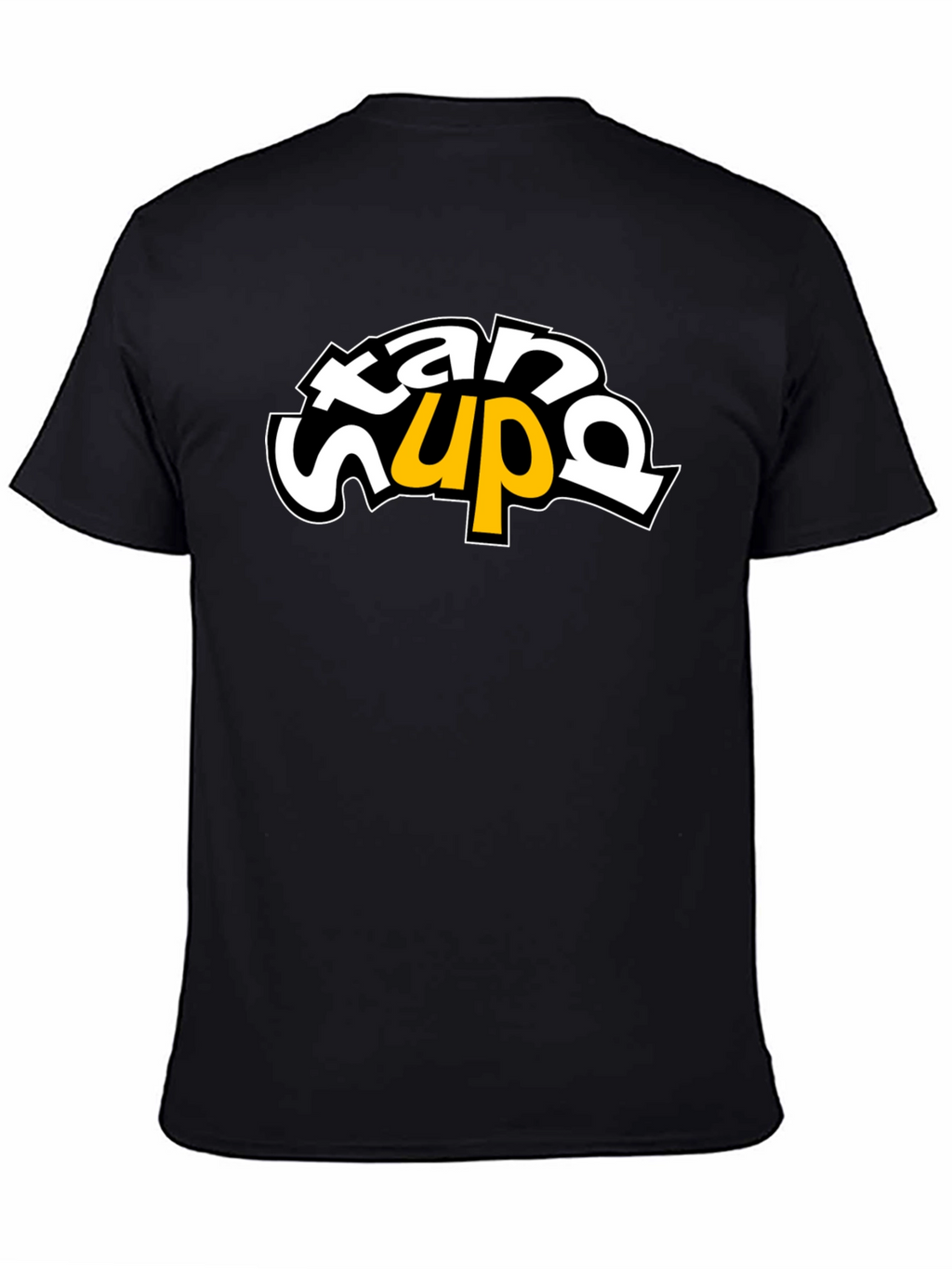 Stand Up Graphic Tee - Black