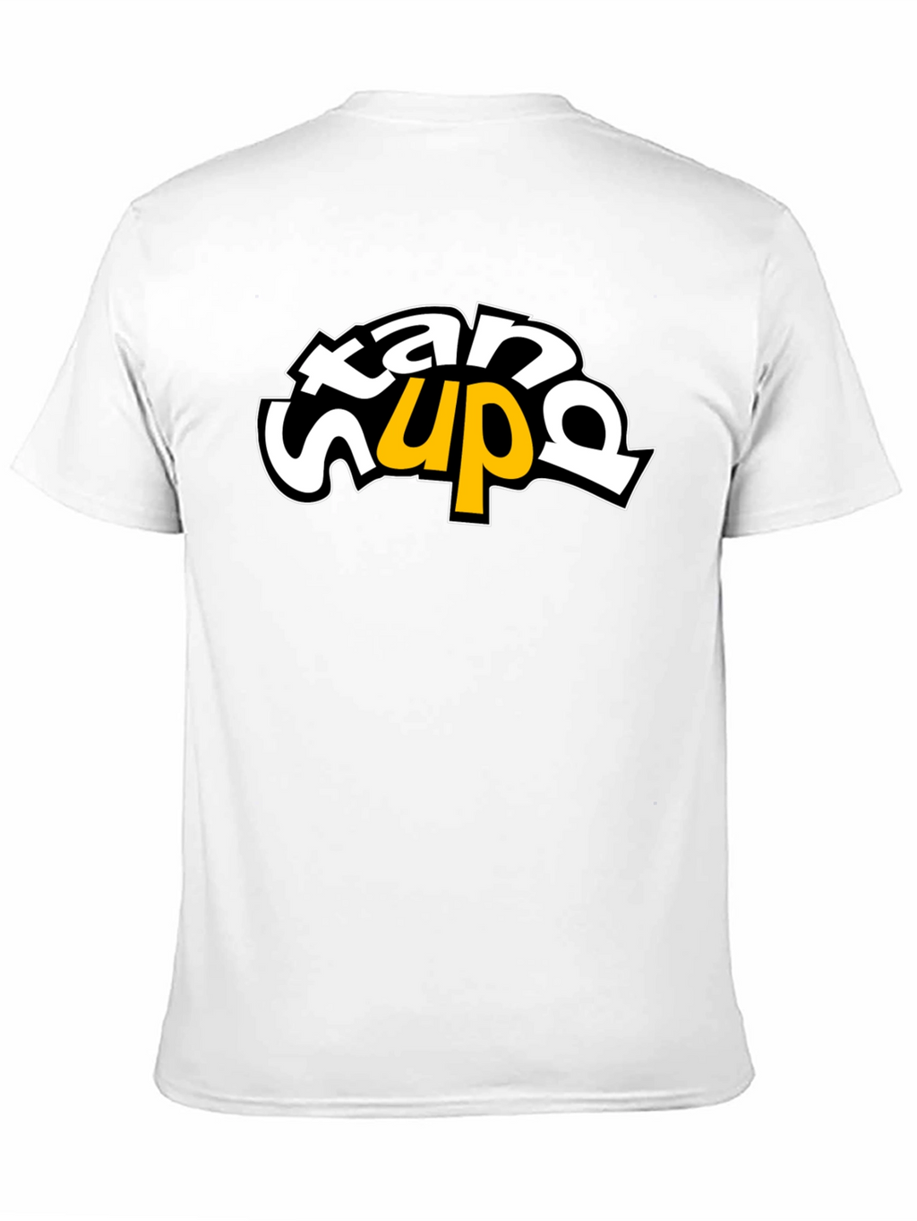 Stand Up Graphic Tee - Black