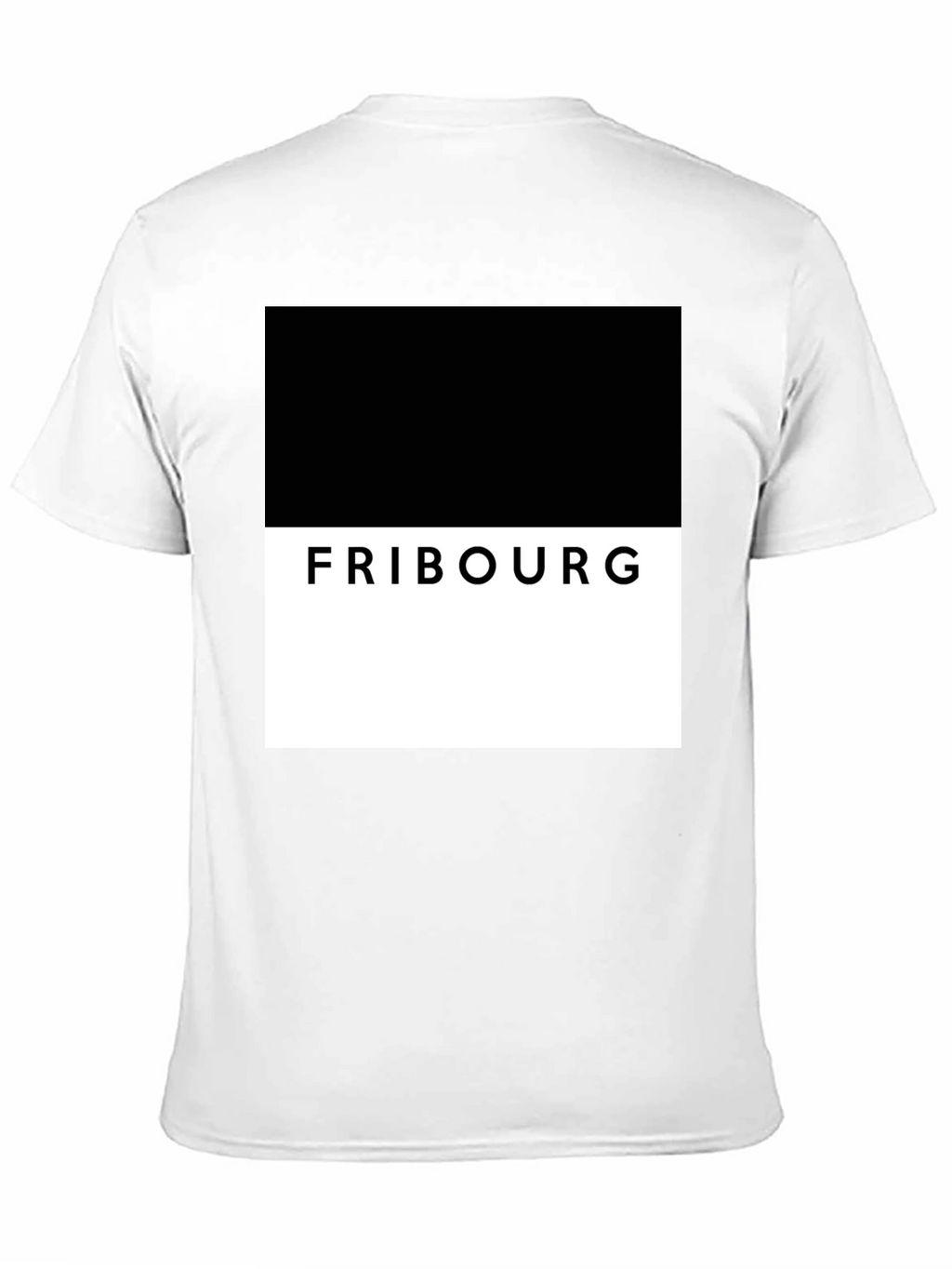Fribourg Graphic Tee - Modern Block Design