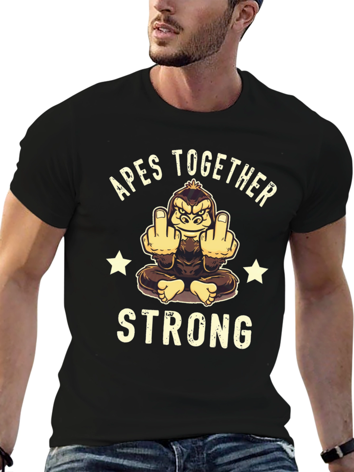 Apes Together Strong Graphic T-Shirt