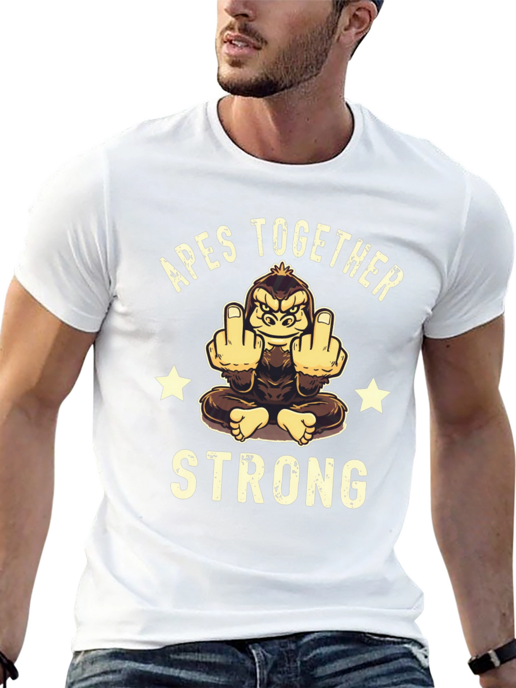 Apes Together Strong Graphic T-Shirt