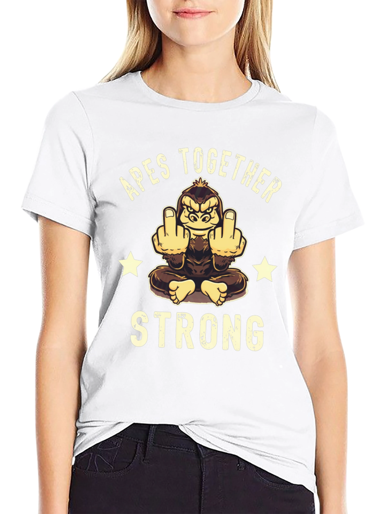 Apes Together Strong Graphic T-Shirt