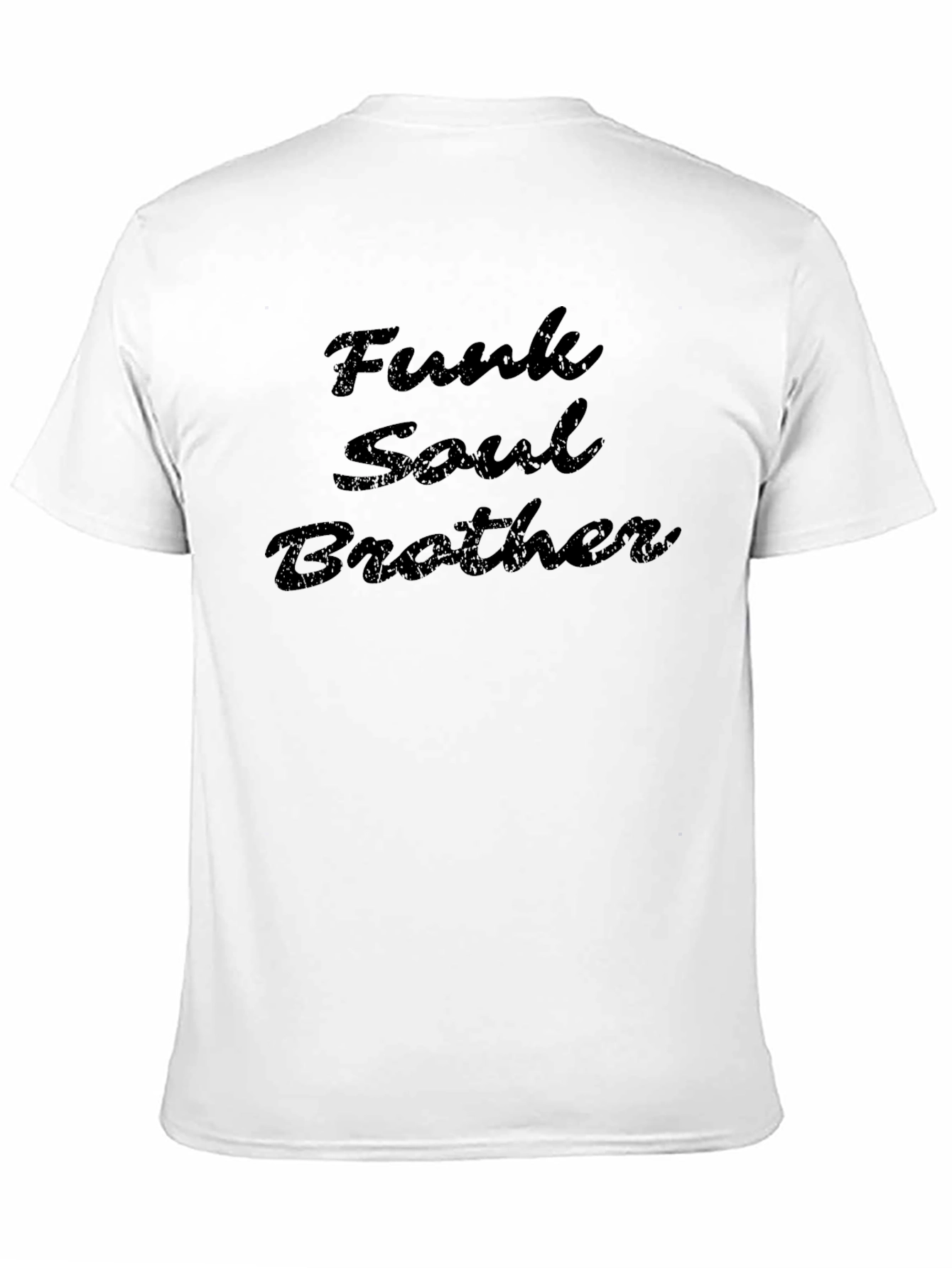 Funk Soul Brother Graphic Tee - Casual Black T-Shirt