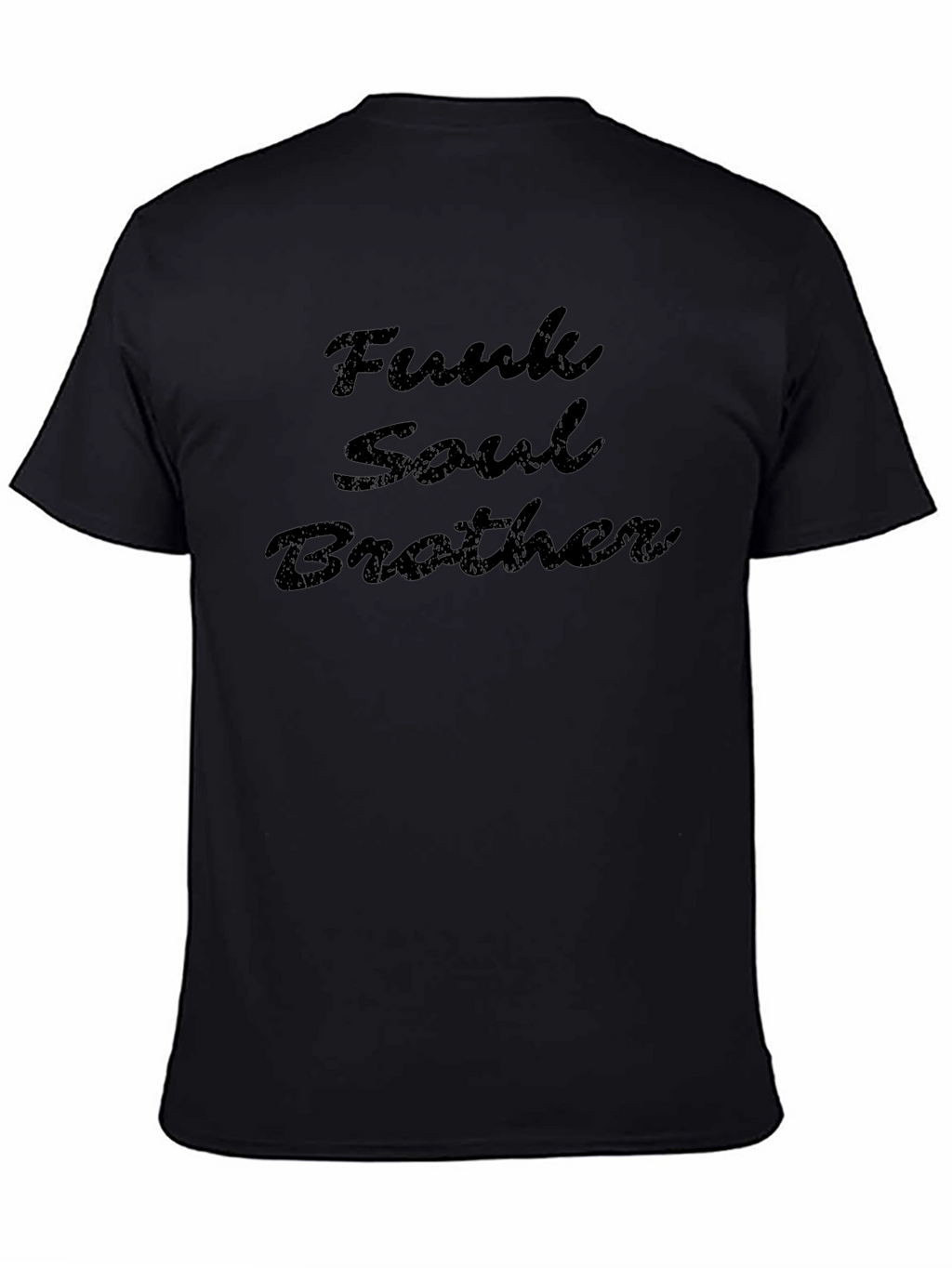 Funk Soul Brother Graphic Tee - Casual Black T-Shirt