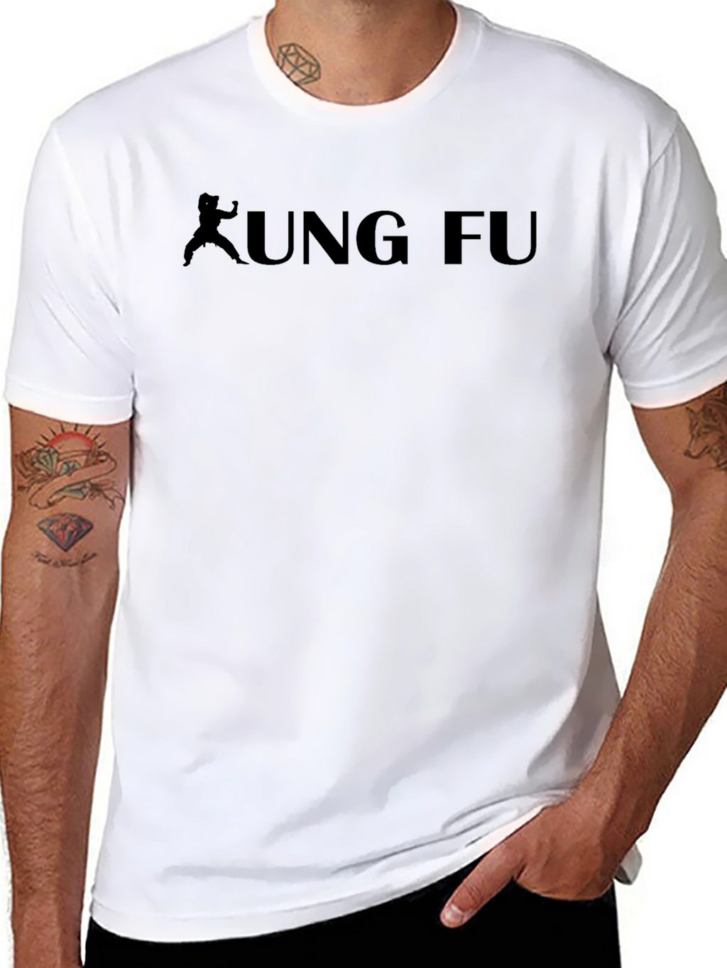 Kung Fu Black T-Shirt