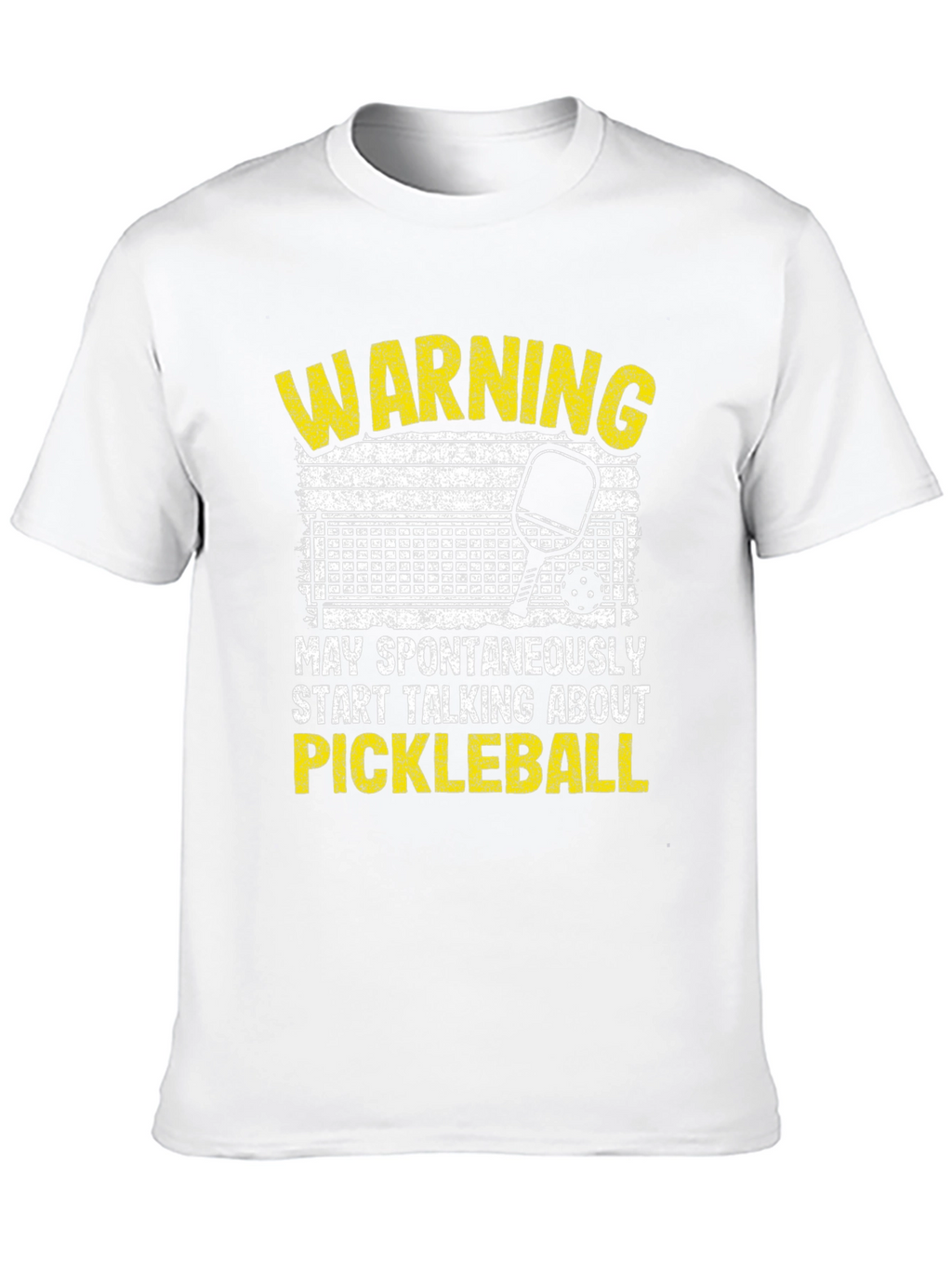Pickleball Warning T-Shirt Funny Gift