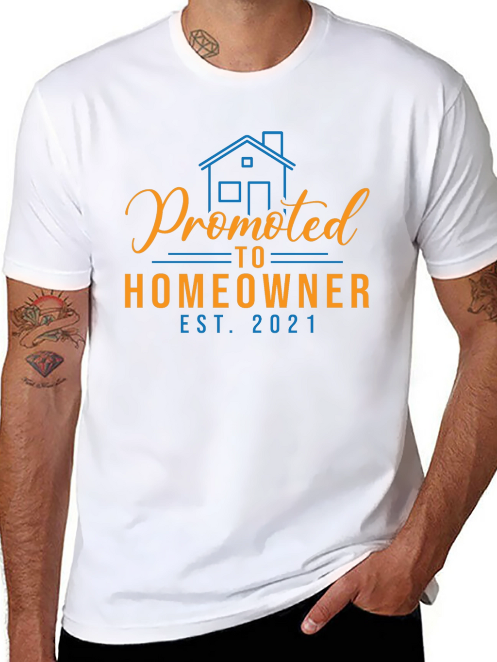 Promoted to Homeowner Est. 2021 Graphic Tee