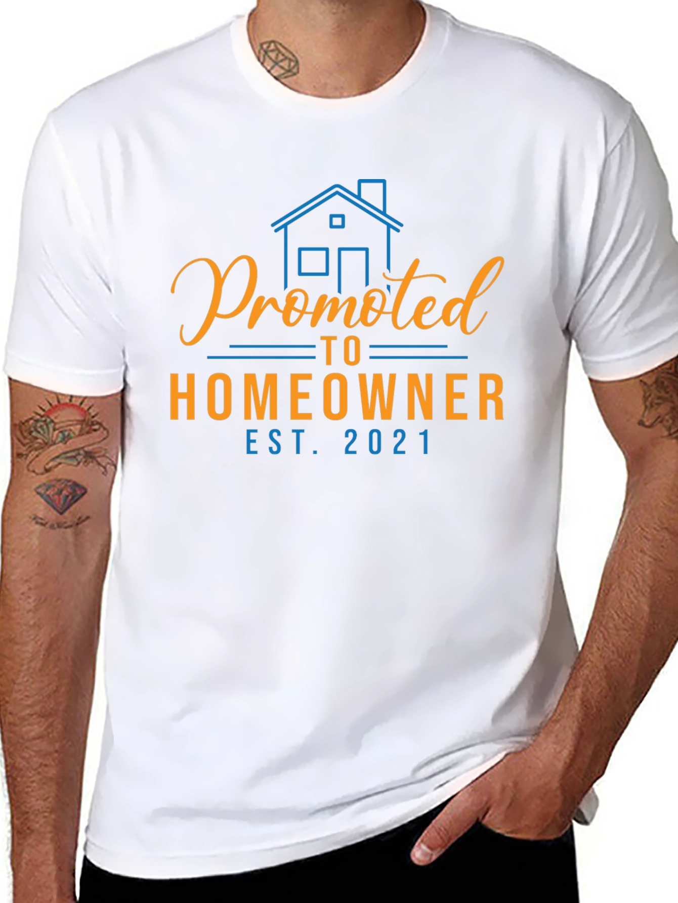 Promoted to Homeowner Est. 2021 Graphic Tee