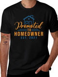 Promoted to Homeowner Est. 2021 Graphic Tee