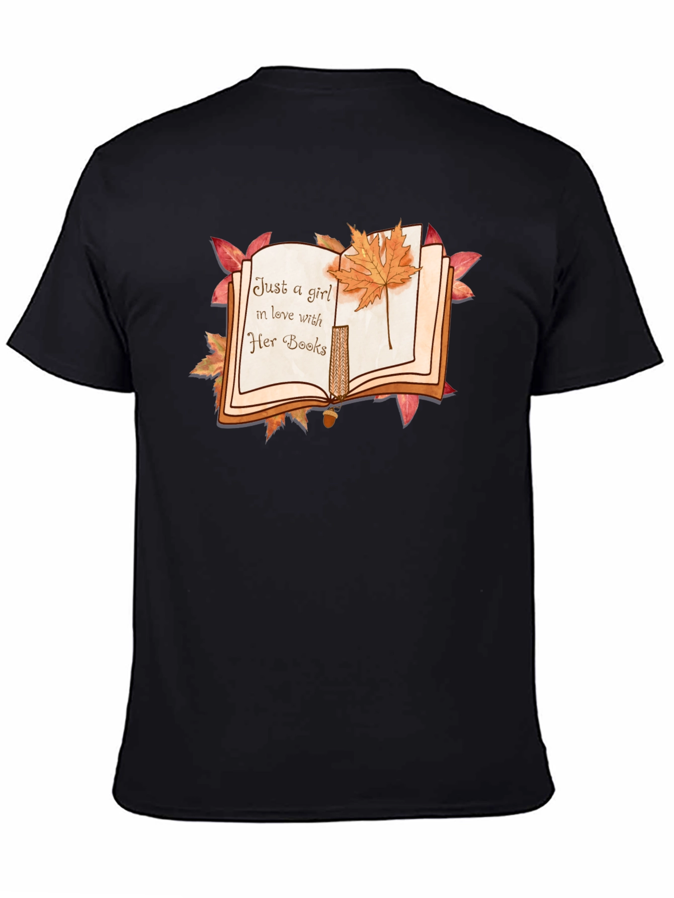 Book Lover Graphic Tee - Fall Reading Shirt