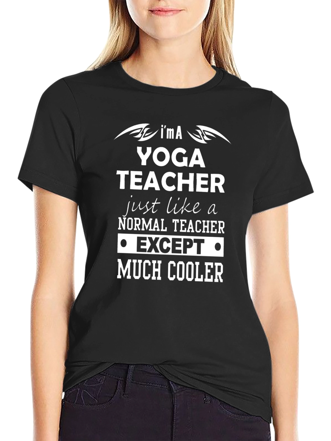 Yoga Teacher T-Shirt - Much Cooler Teacher Tee