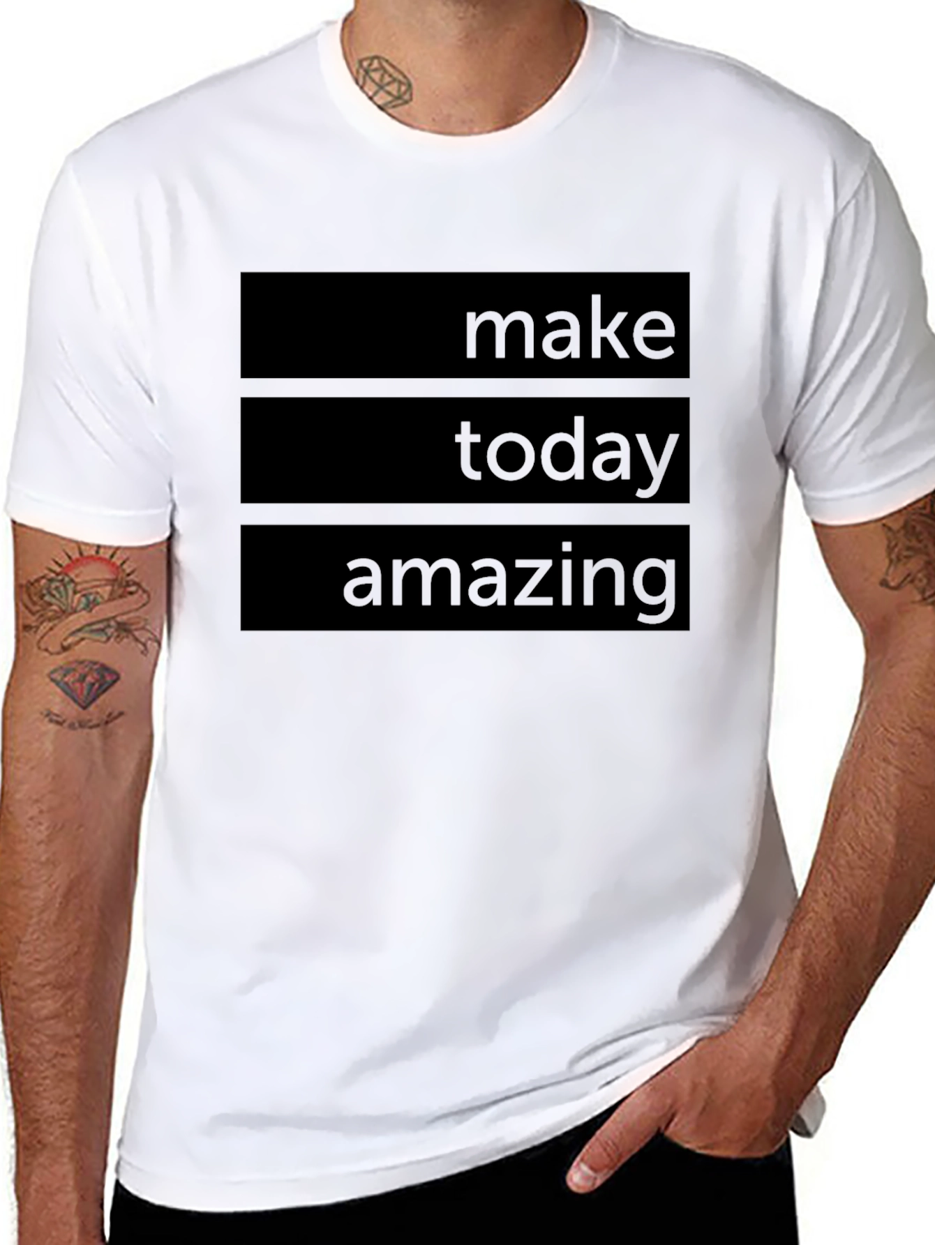 Make Today Amazing T-Shirt - Inspiring Graphic Tee