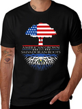 American Grown Salvadoran Roots T-Shirt