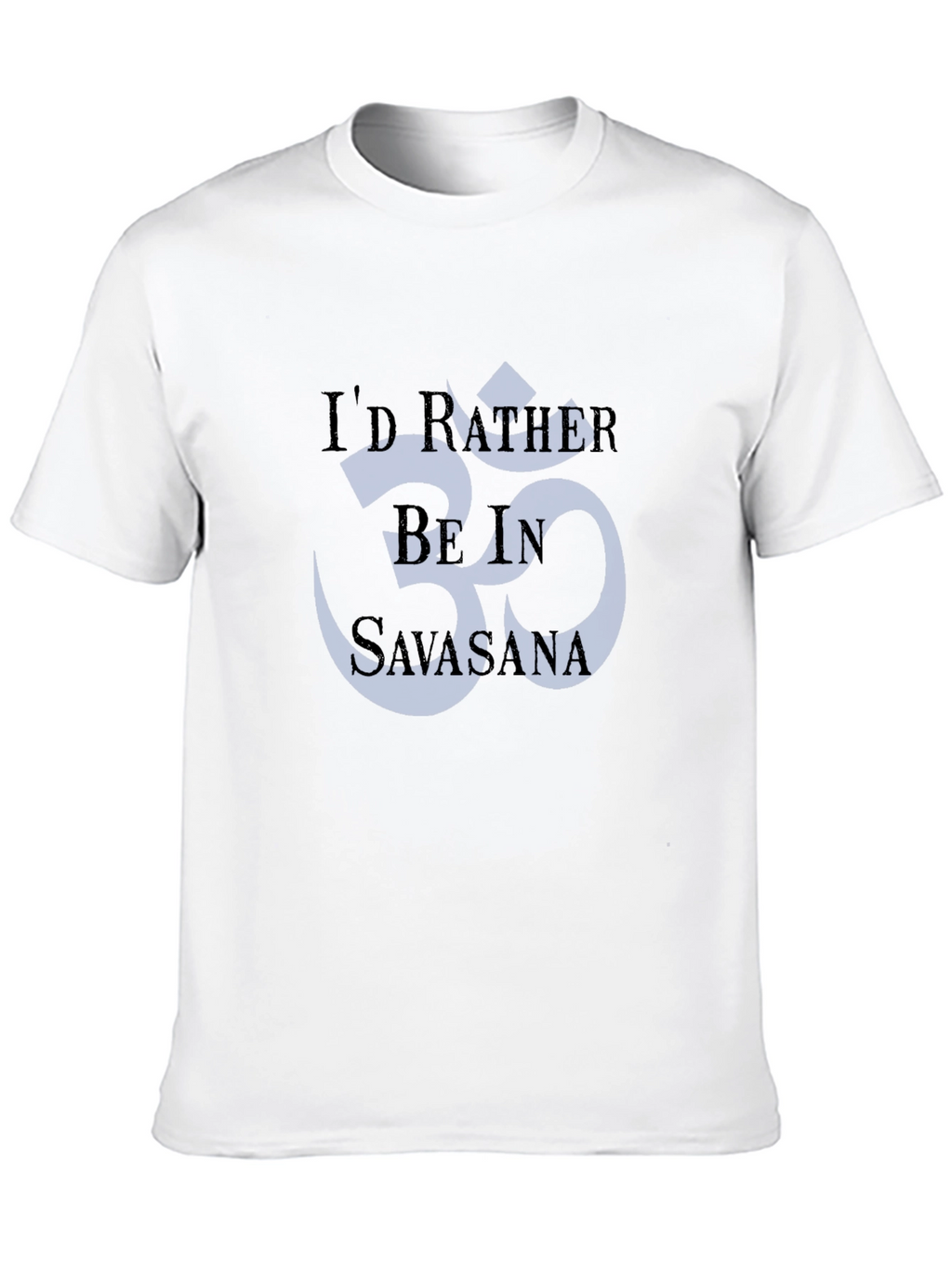 Yoga Savasana Graphic Tee - Relaxed Fit