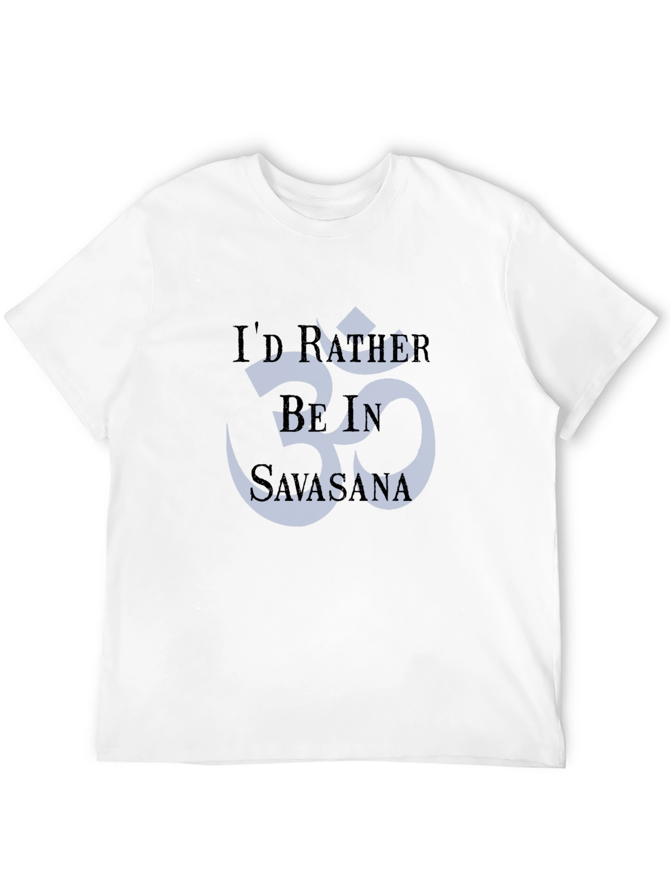 Yoga Savasana Graphic Tee - Relaxed Fit