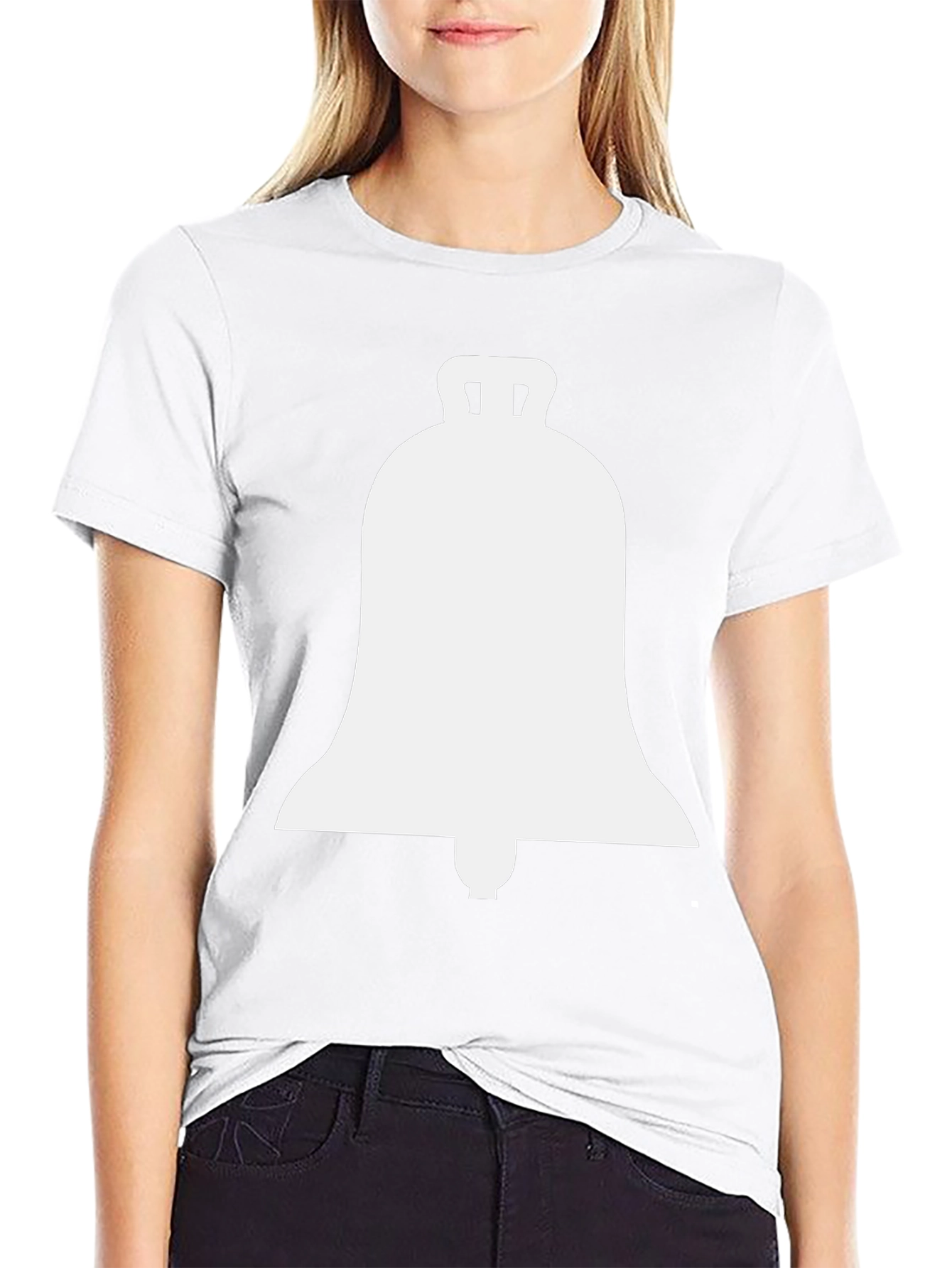Bell Graphic T-Shirt - Black Cotton Tee