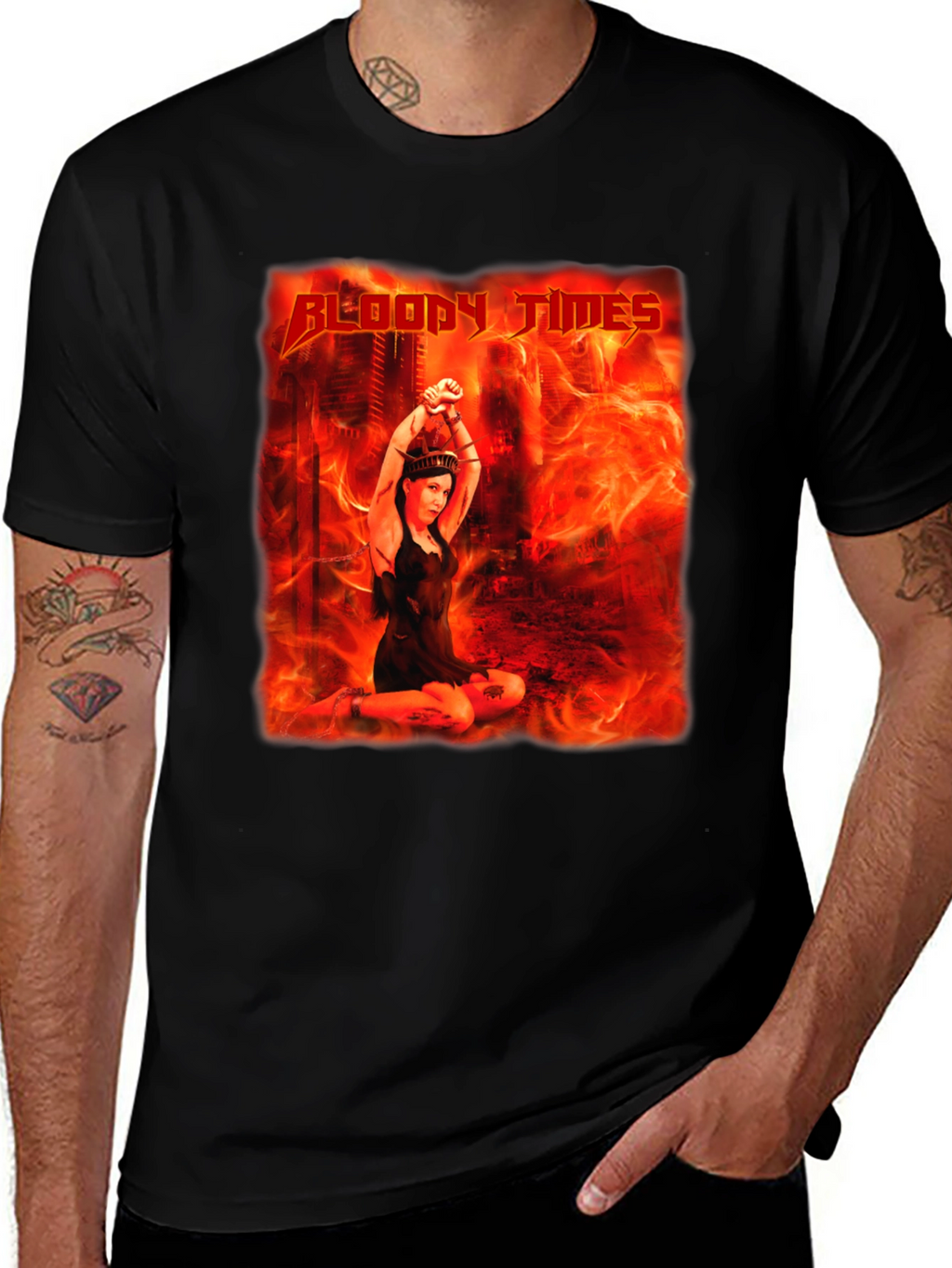 Bloody Times Graphic T-Shirt
