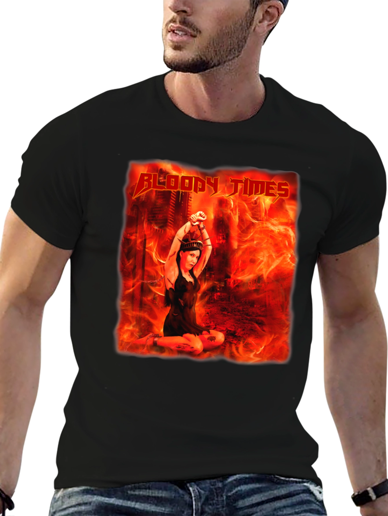 Bloody Times Graphic T-Shirt