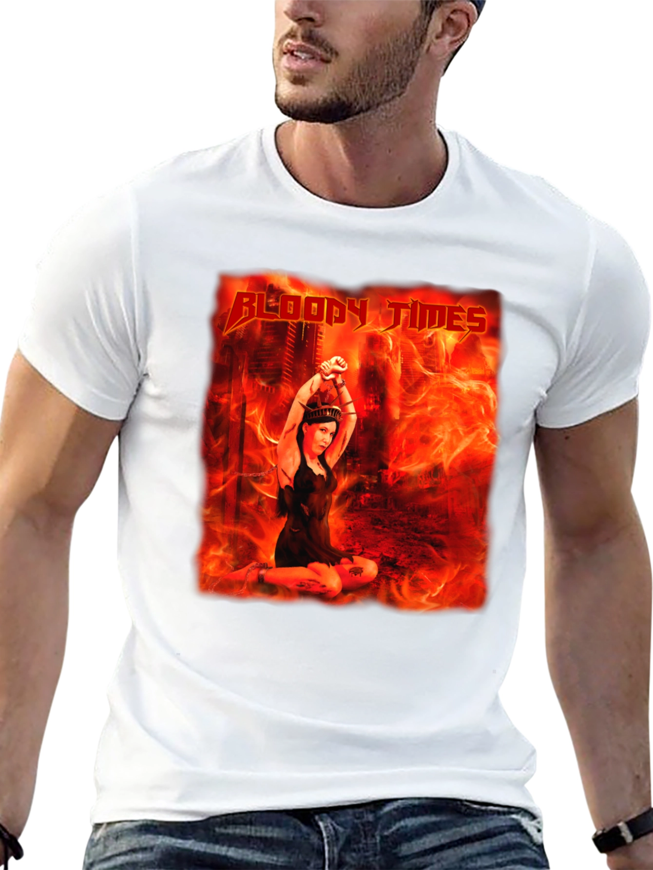 Bloody Times Graphic T-Shirt