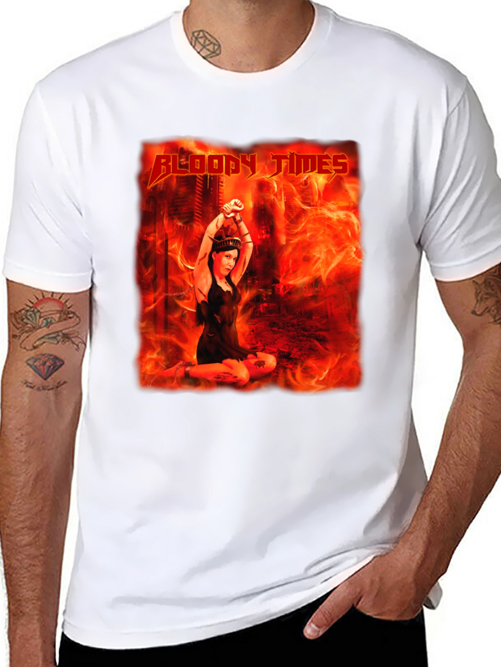 Bloody Times Graphic T-Shirt