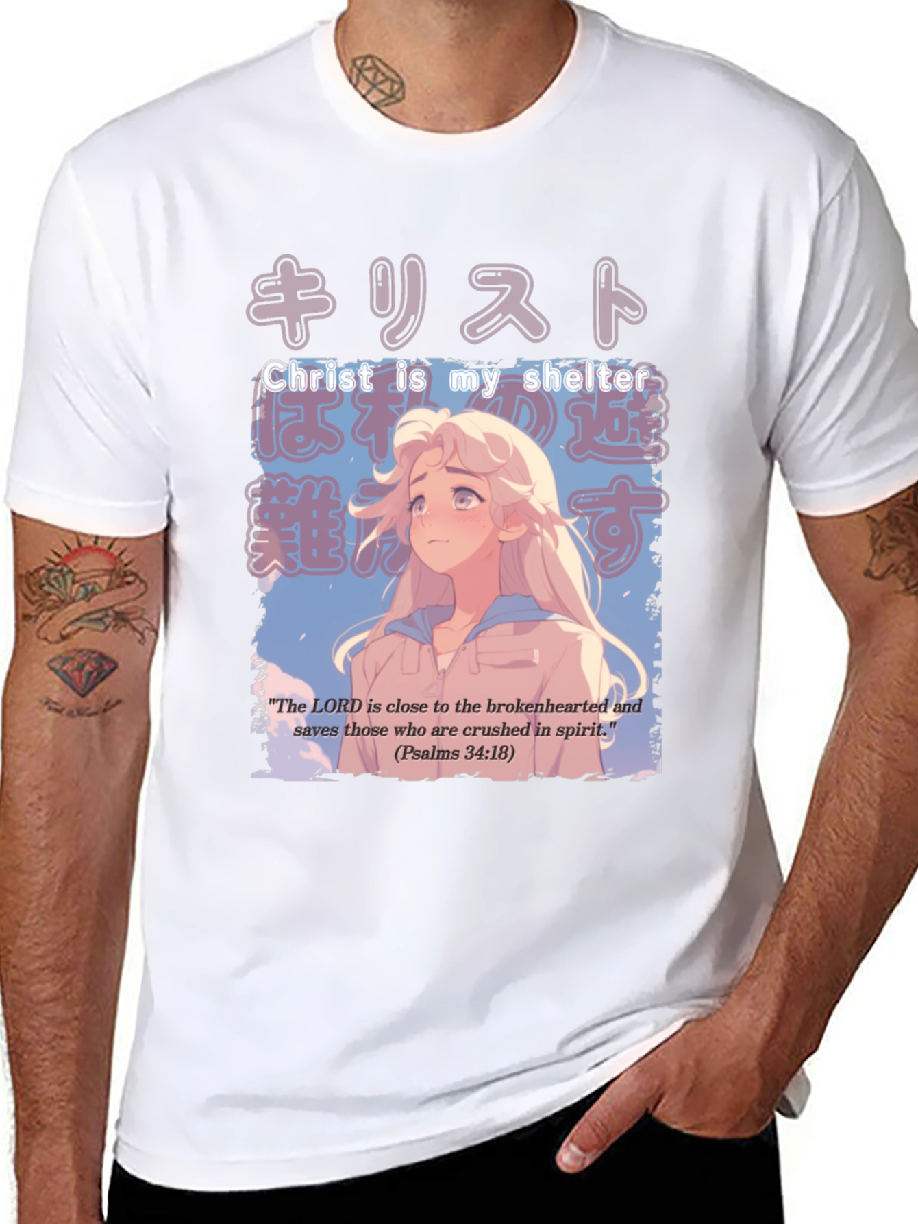 Anime Style Christian T-Shirt