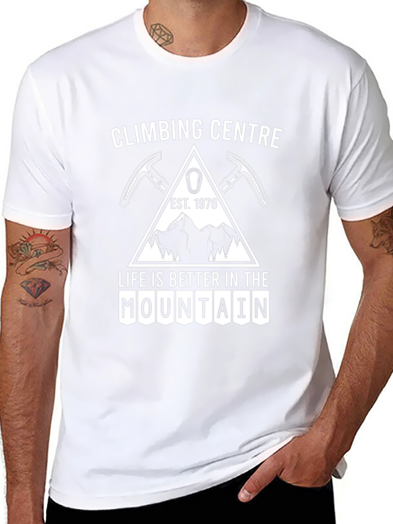 Climbing Centre Mountain T-Shirt - Est. 1978