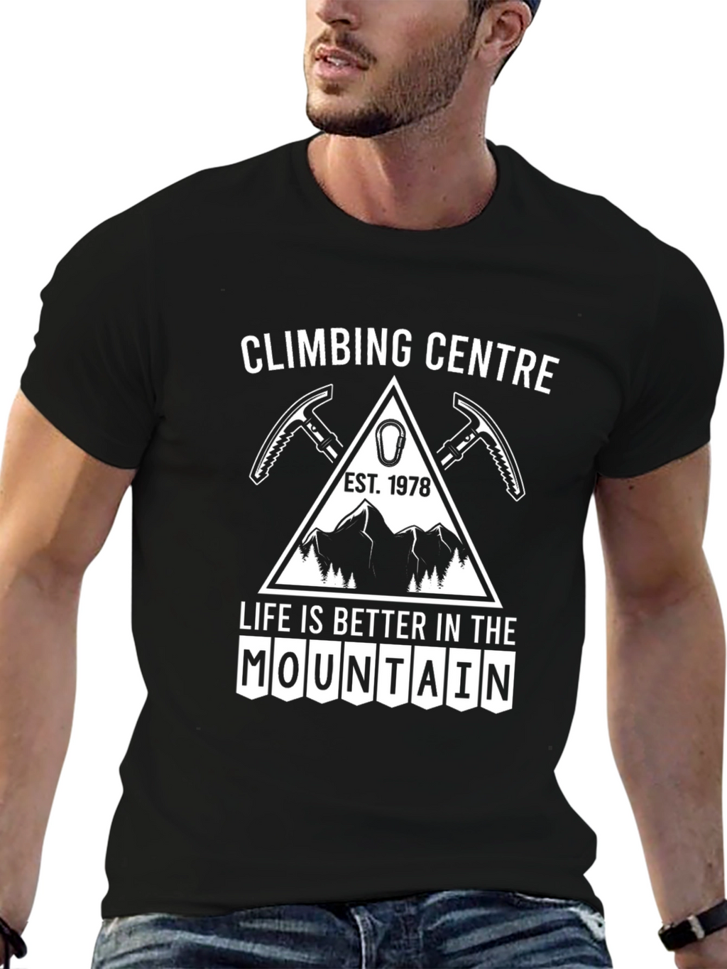 Climbing Centre Mountain T-Shirt - Est. 1978
