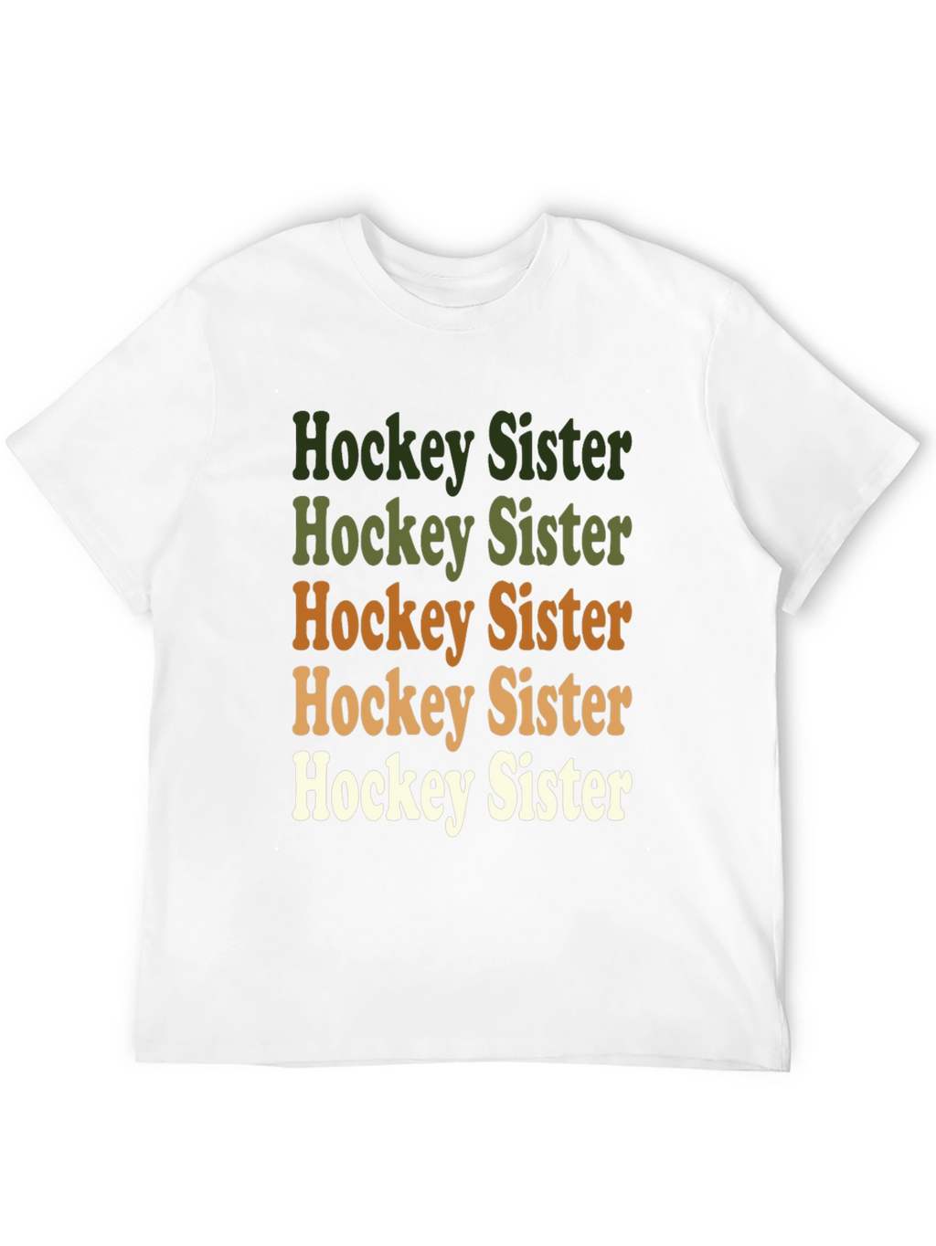 Hockey Sister Graphic Tee - Retro Style!