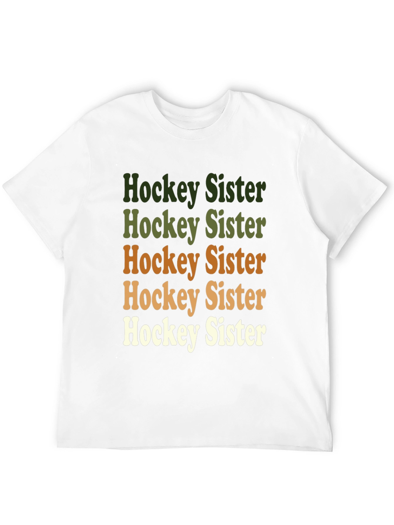 Hockey Sister Graphic Tee - Retro Style!