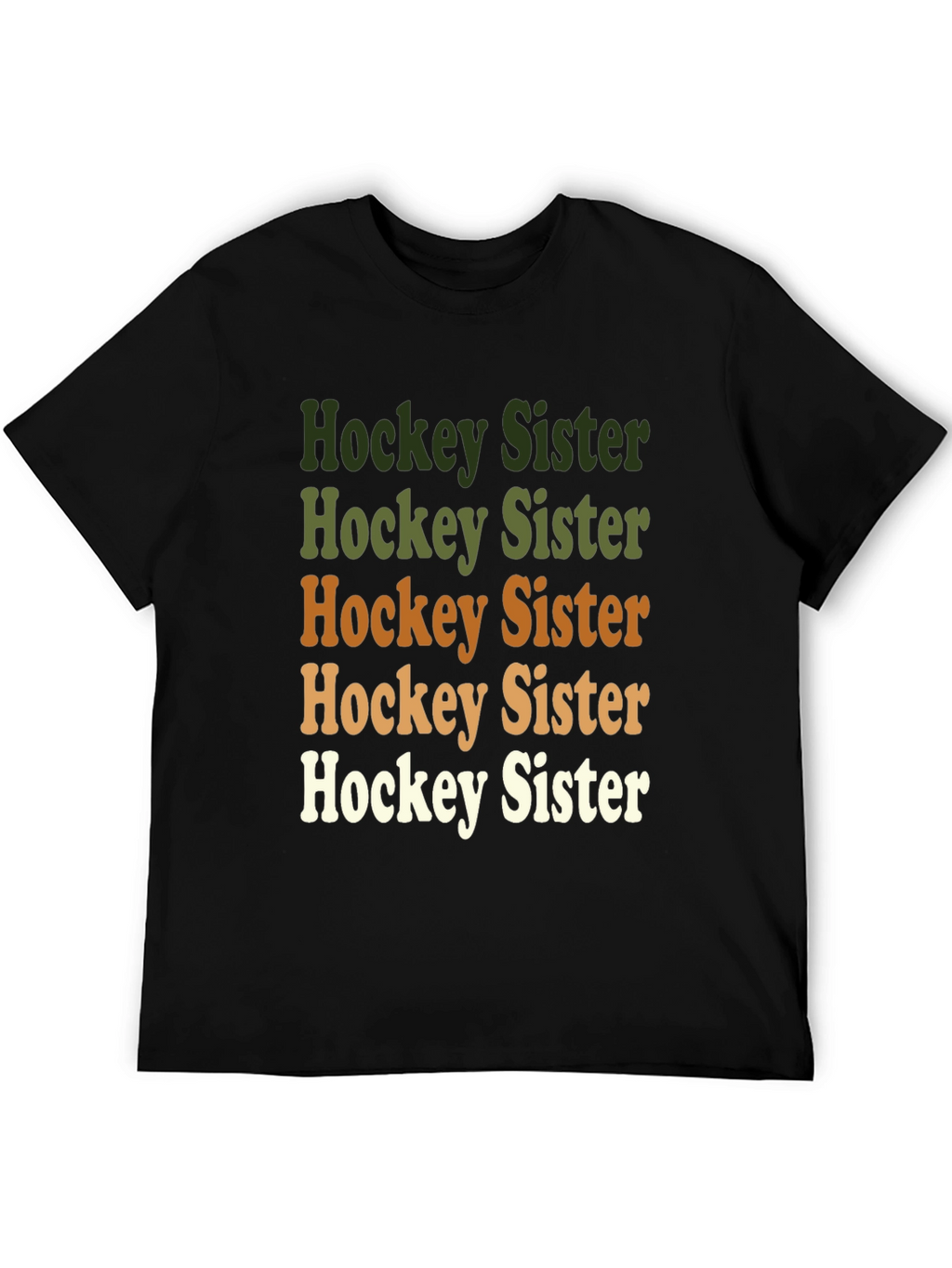 Hockey Sister Graphic Tee - Retro Style!