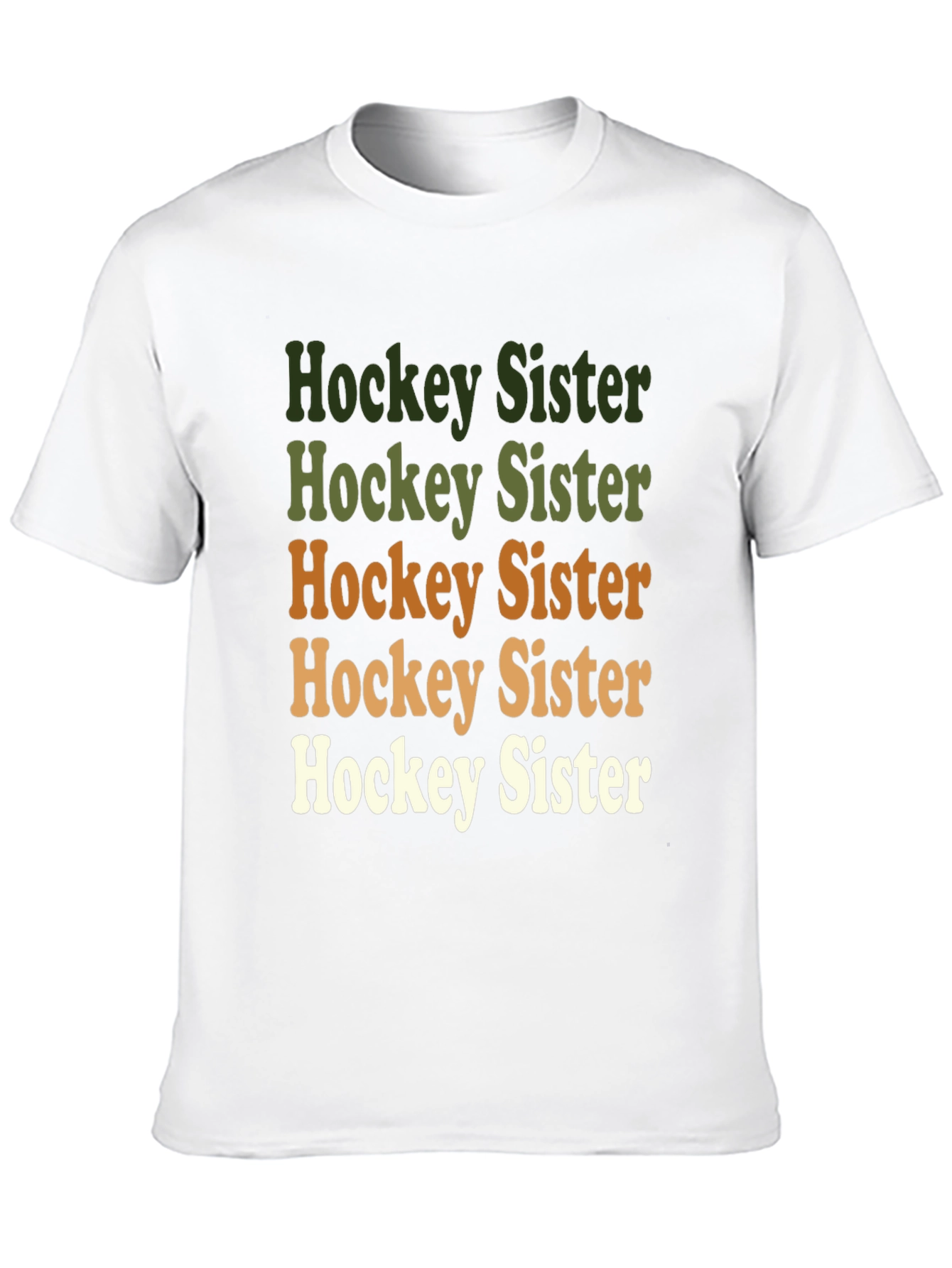 Hockey Sister Graphic Tee - Retro Style!