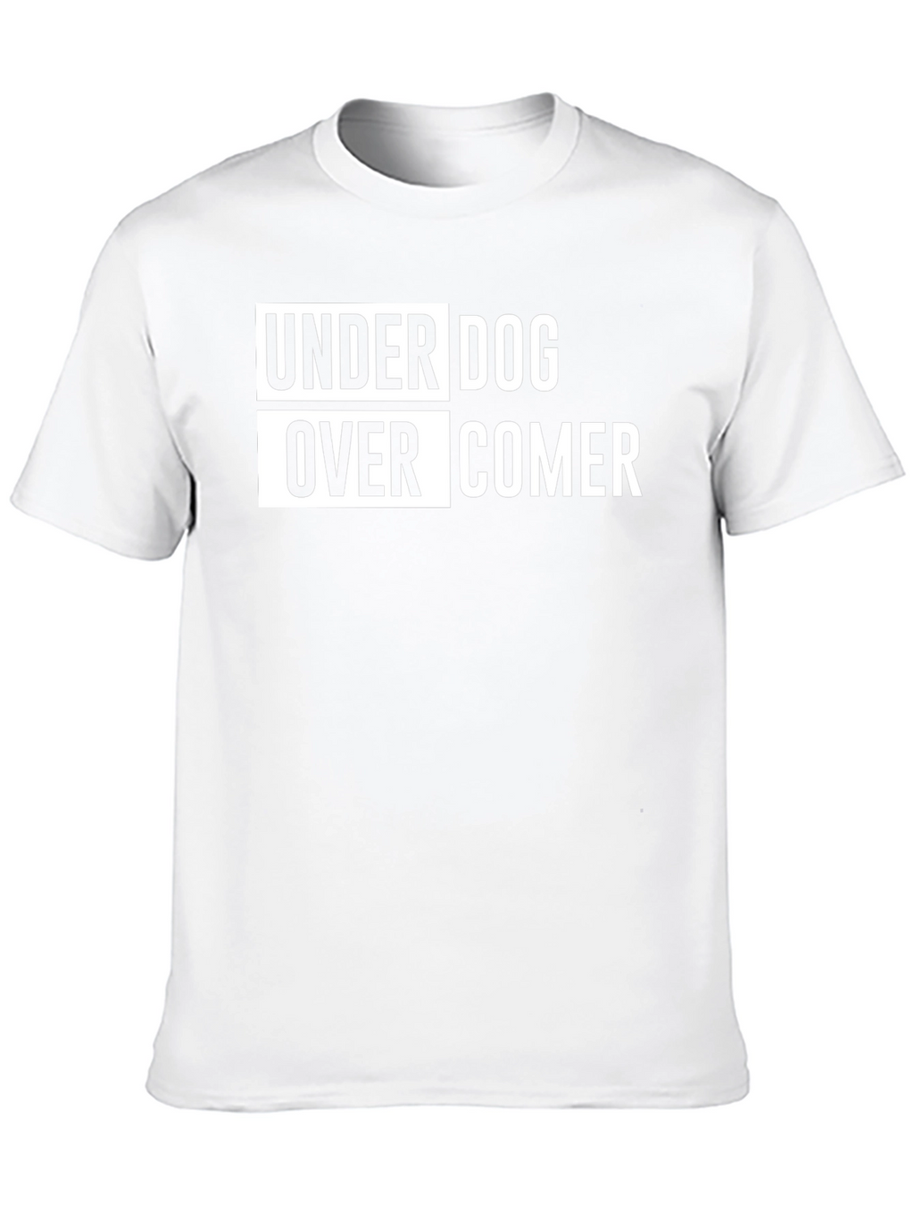 Underdog Overcomer Black T-Shirt