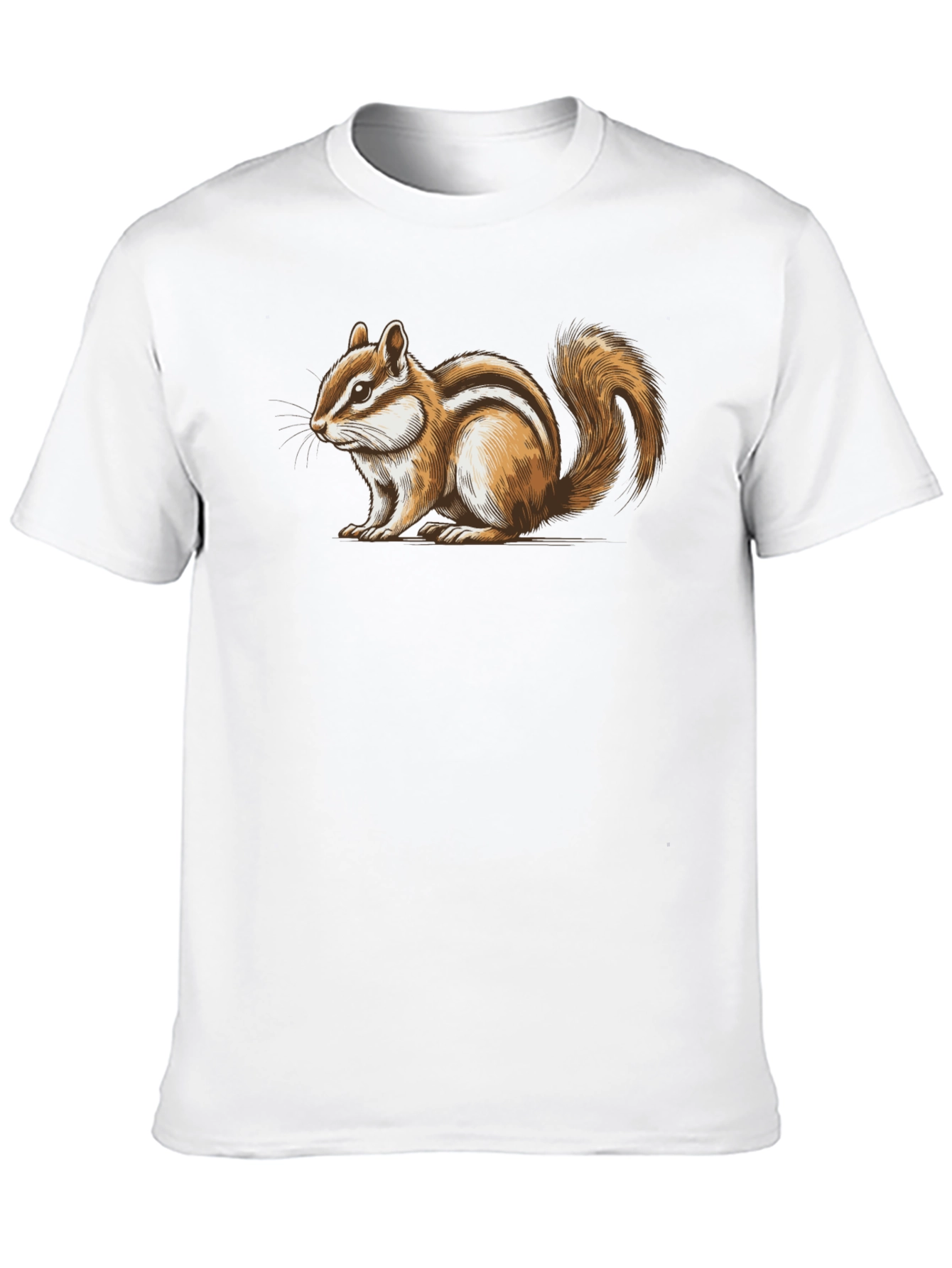 Chipmunk Graphic T-Shirt - Mens Black Tee
