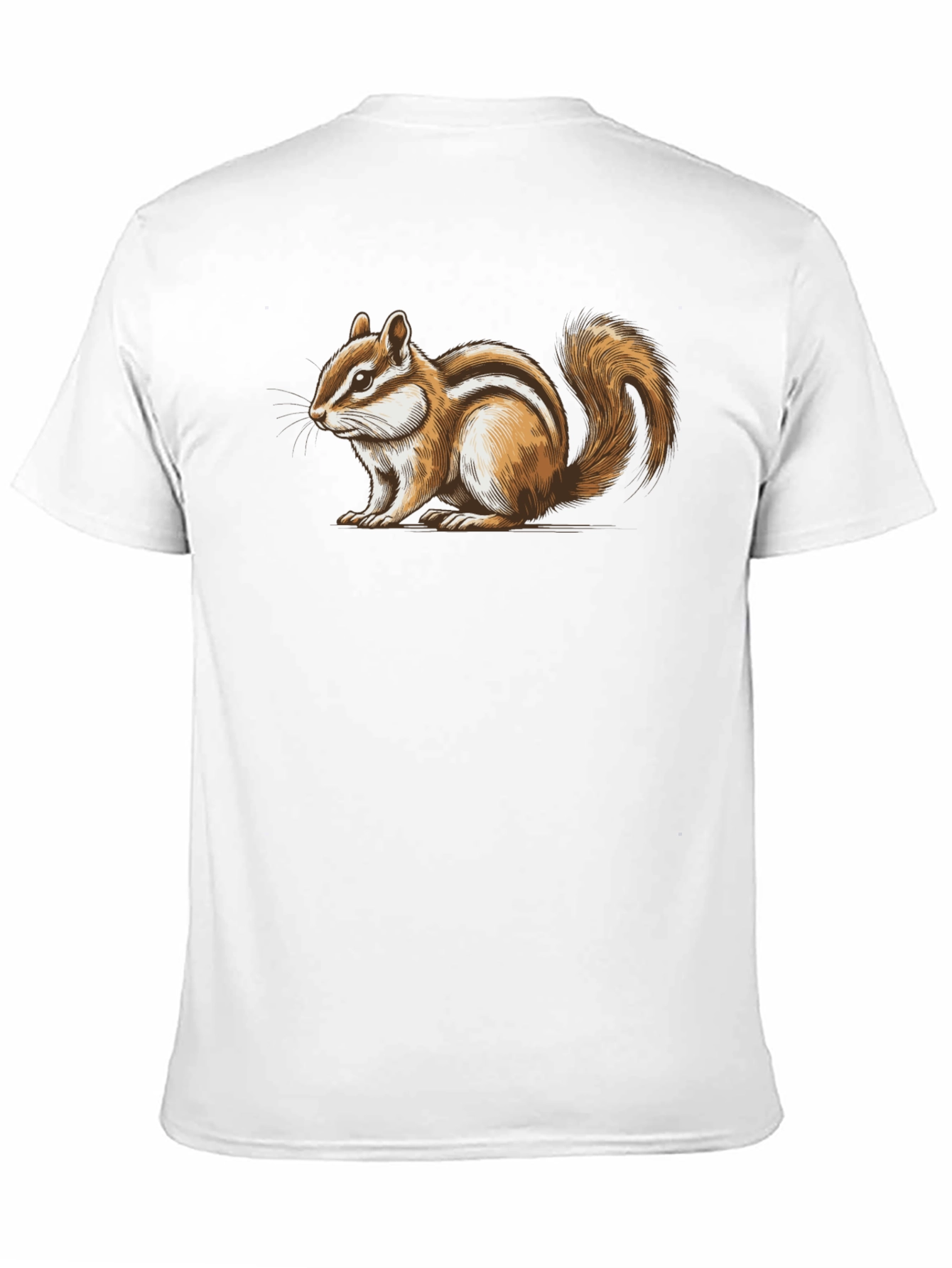 Chipmunk Graphic T-Shirt - Mens Black Tee